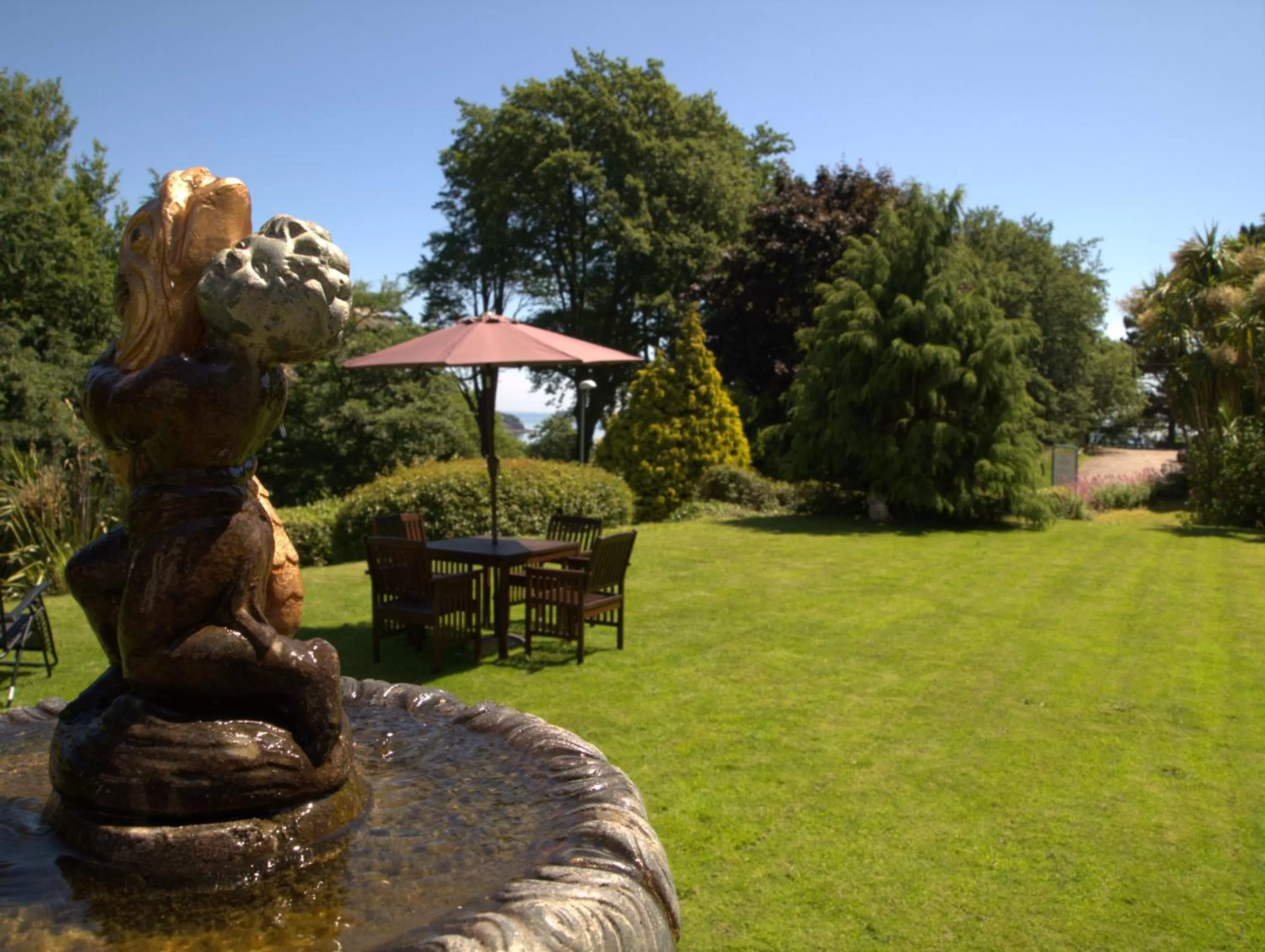 Garden view in The Hotel Balmoral - Just for Adults