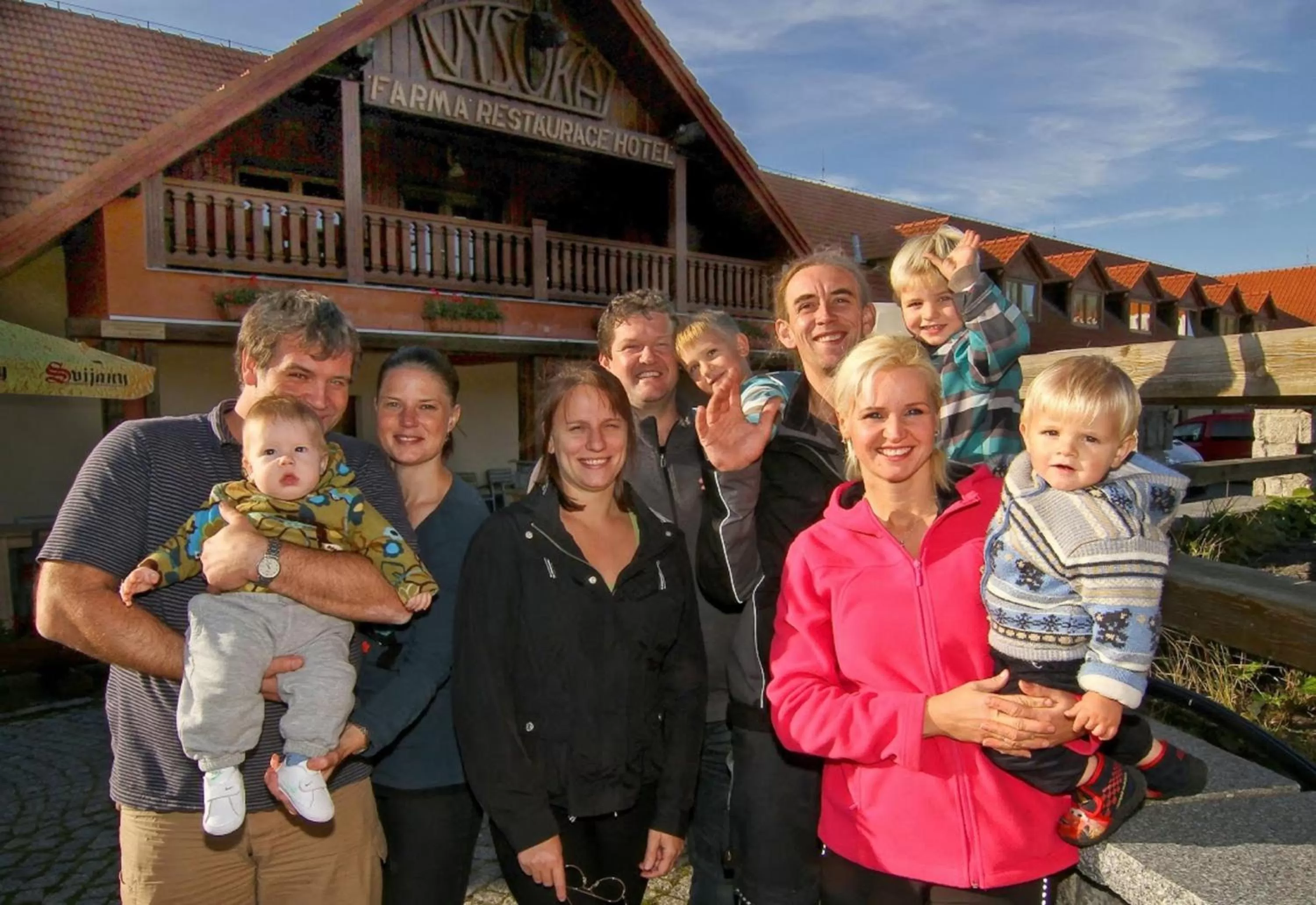 Staff in Hotel Farma Vysoká