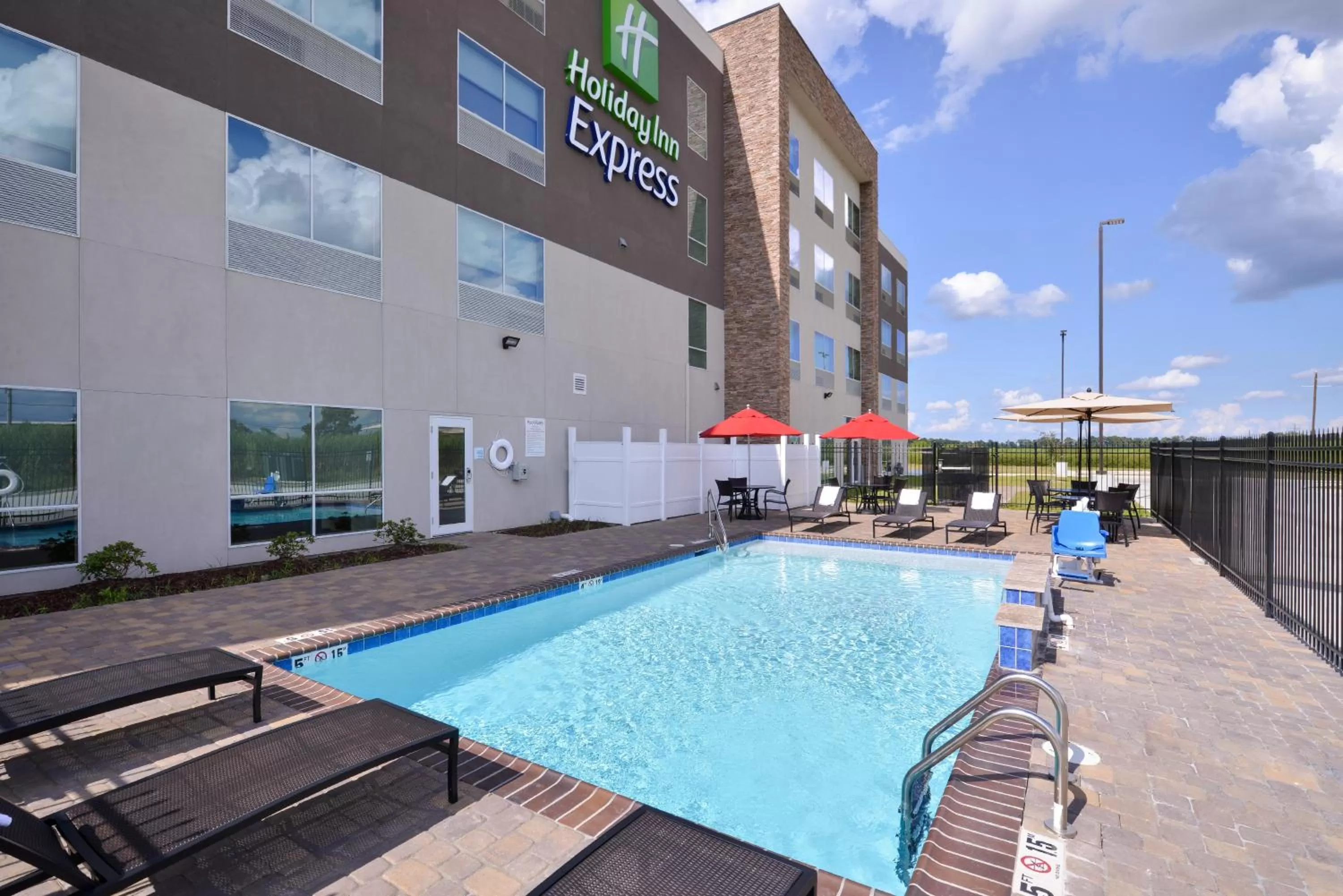Swimming pool in Holiday Inn Express Donaldsonville by IHG