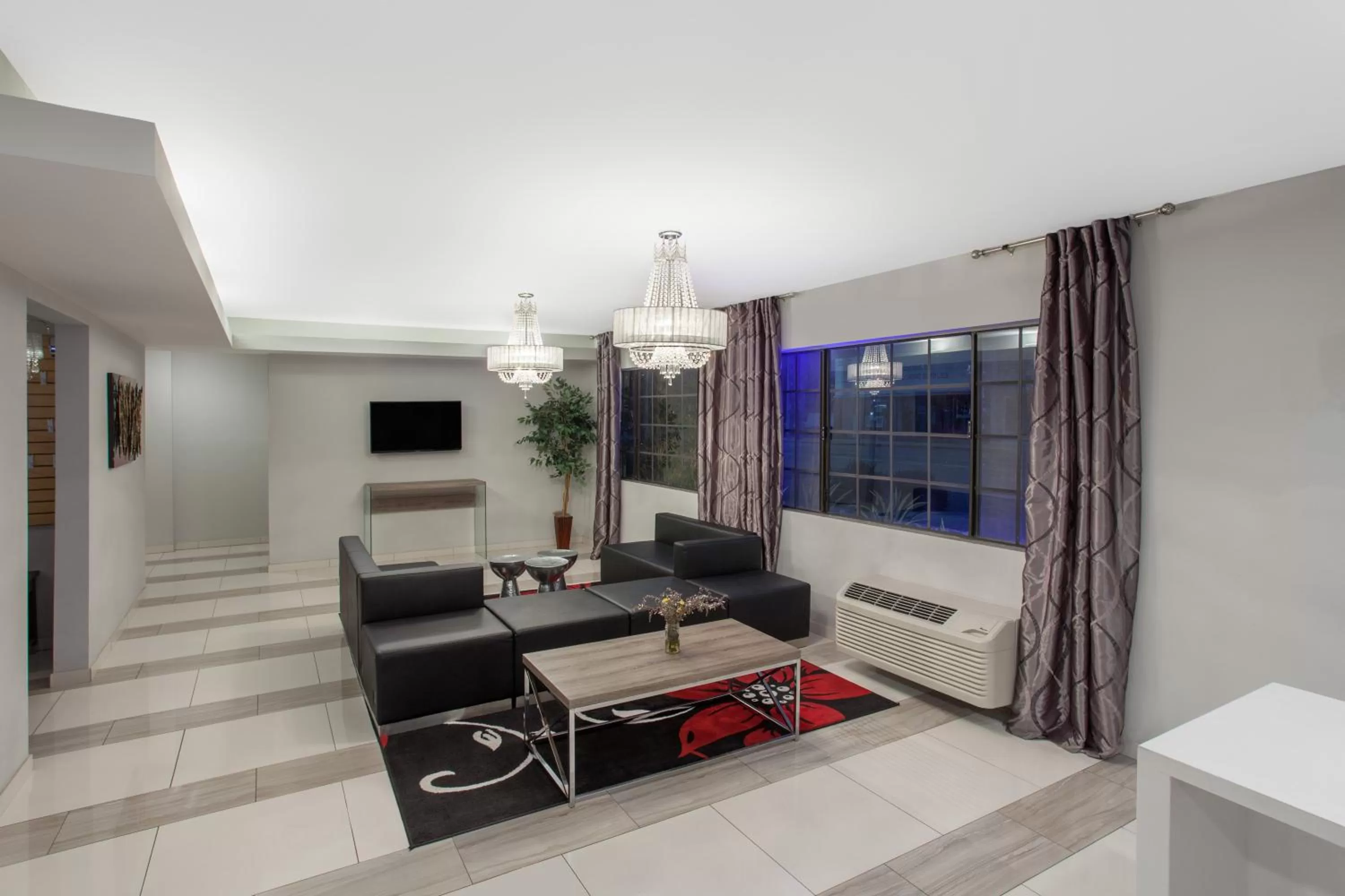 Living room in Ramada by Wyndham Culver City