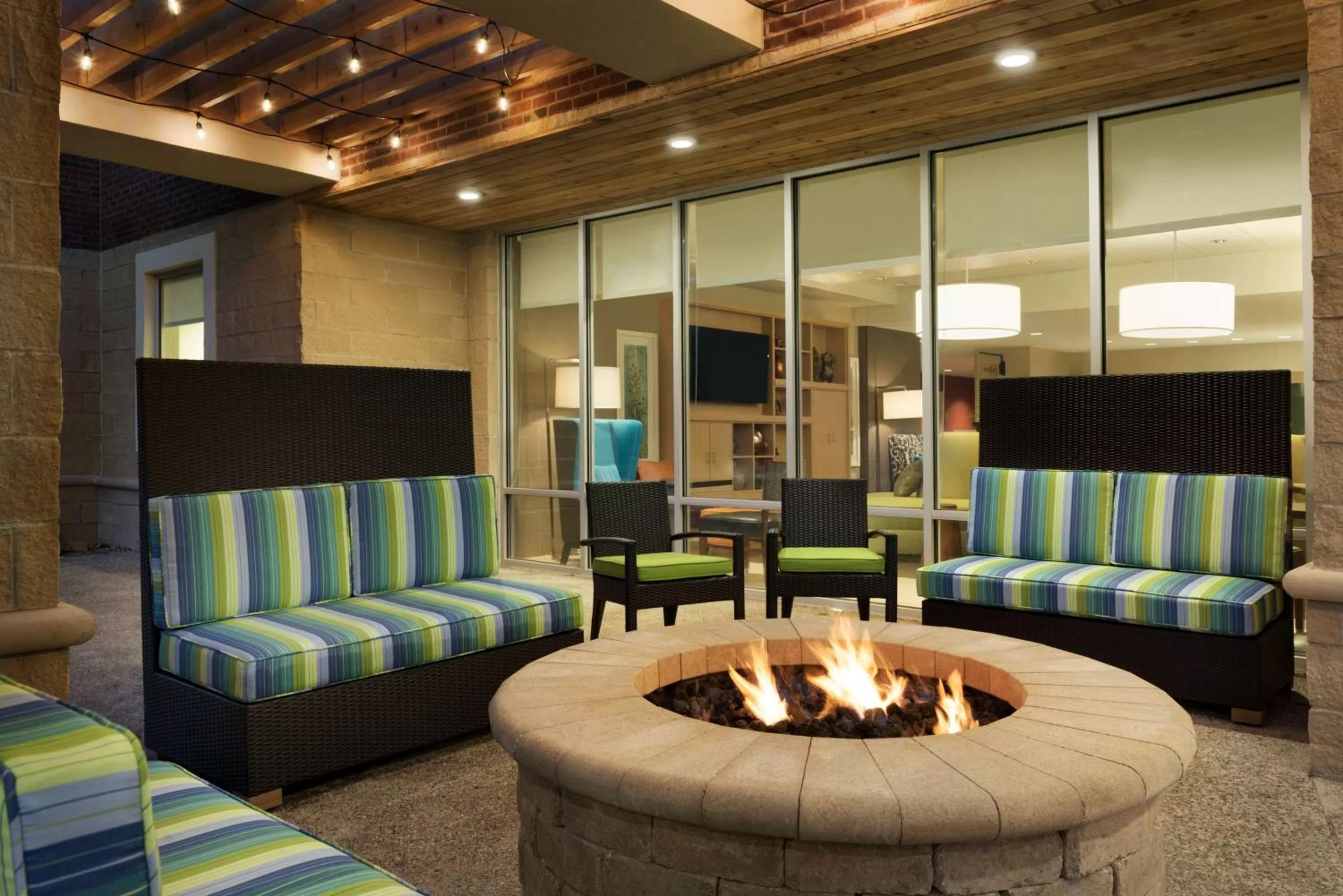 Patio in Home2 Suites By Hilton Middleburg Heights Cleveland