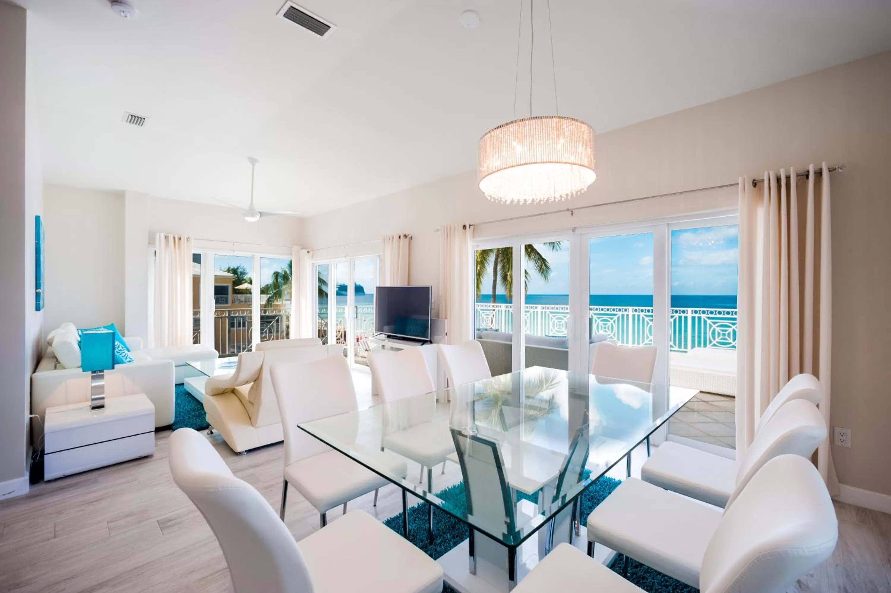 Living room in Regal Beach Club