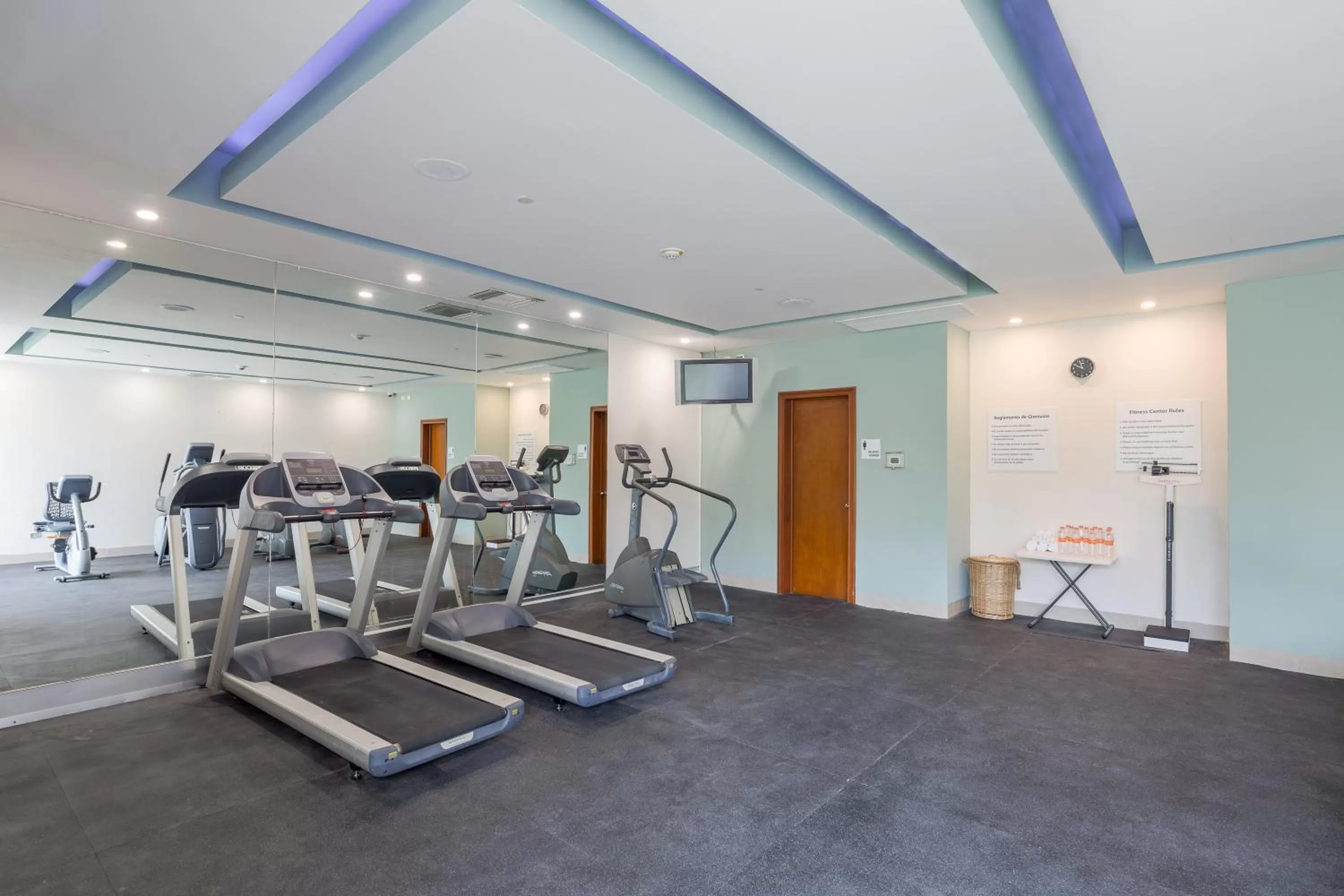 Fitness centre/facilities in Wyndham Garden Playa del Carmen