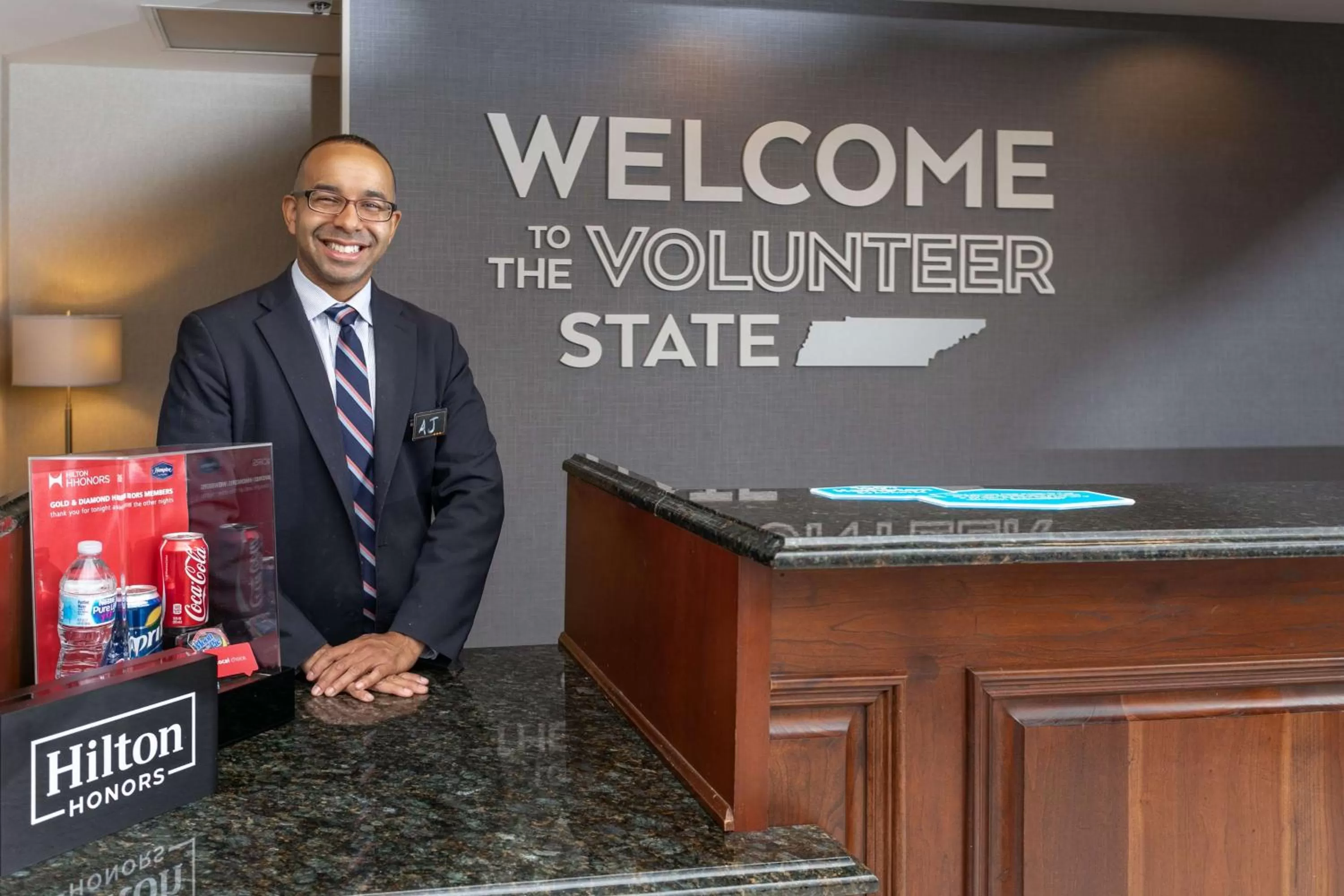 Lobby or reception in Hampton Inn & Suites Nashville-Green Hills