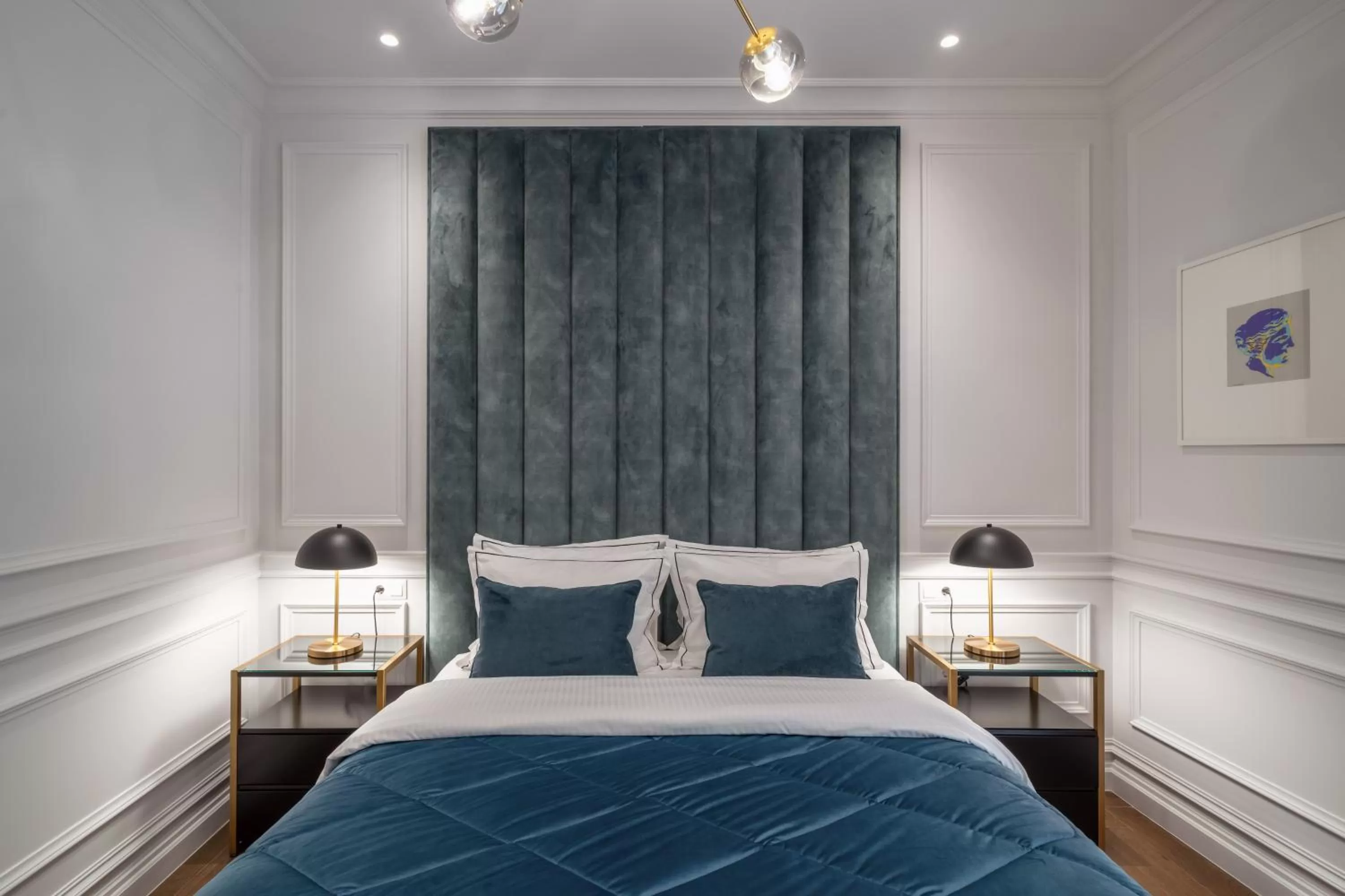 Photo of the whole room, Bed in Praxitelous Luxury Suites