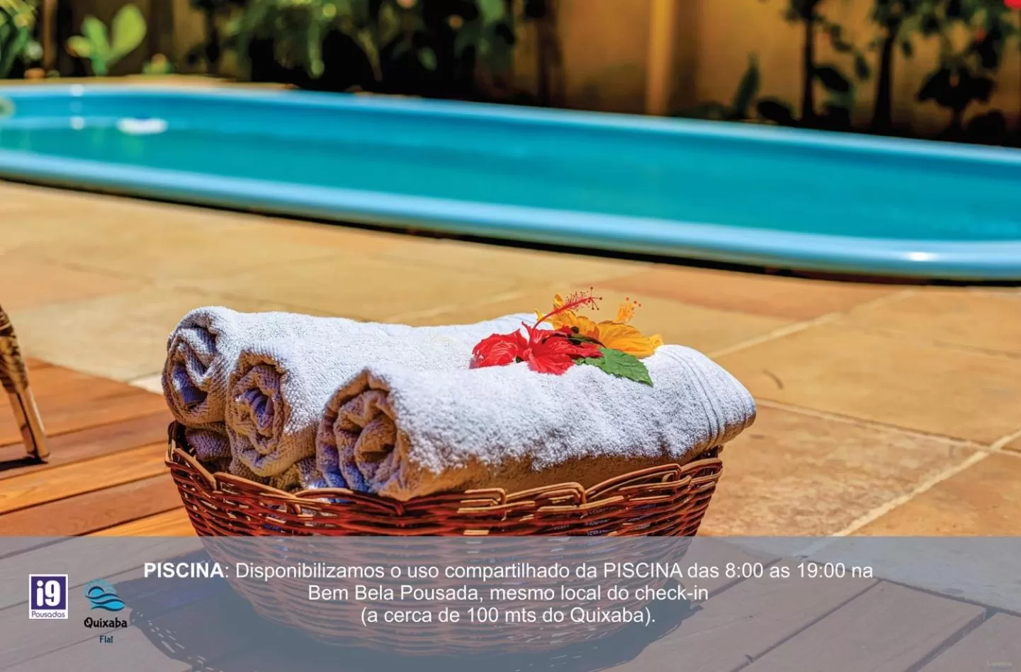 Swimming pool in i9 Quixaba Flat