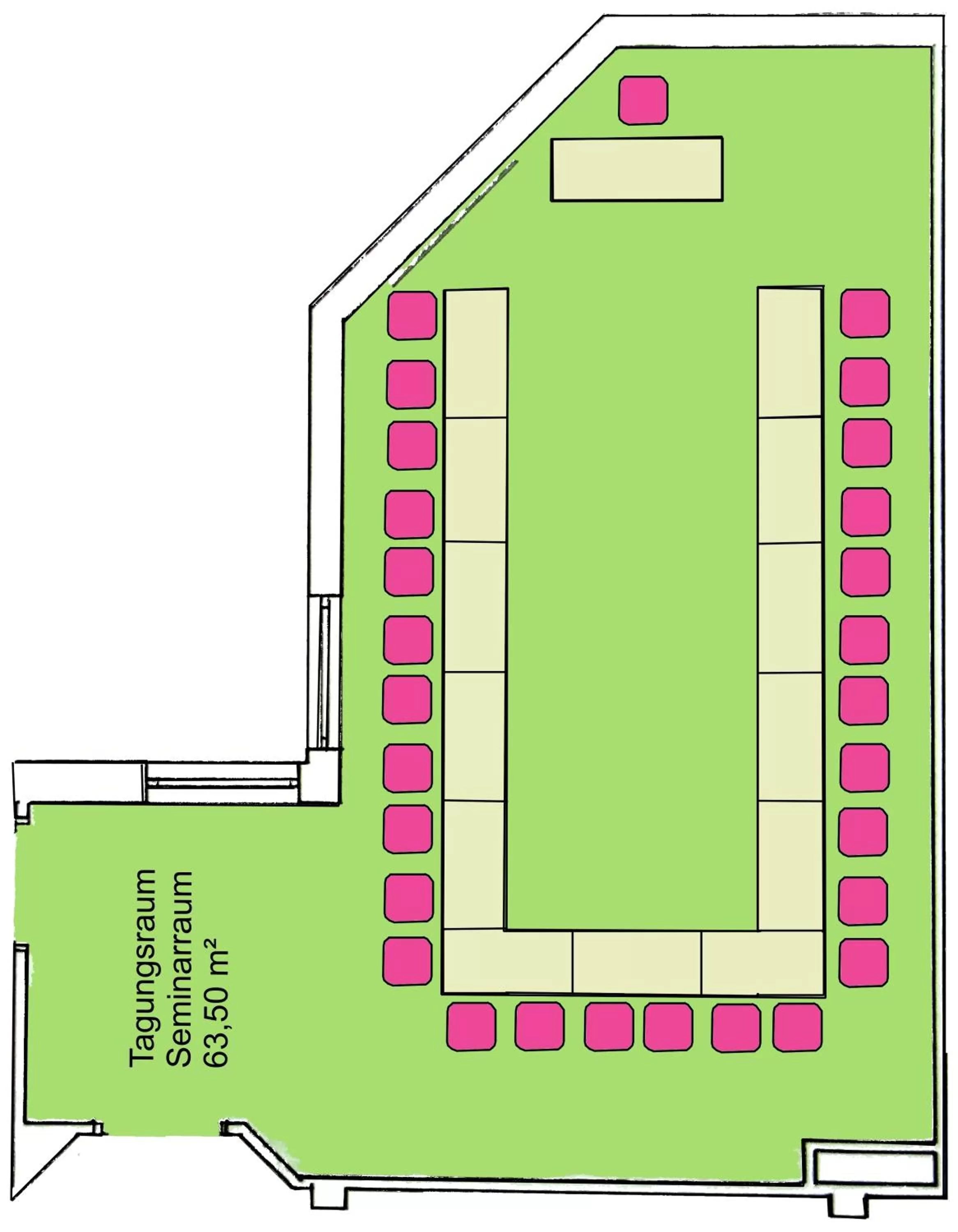 Floor plan in Hotel Residenz Hochland