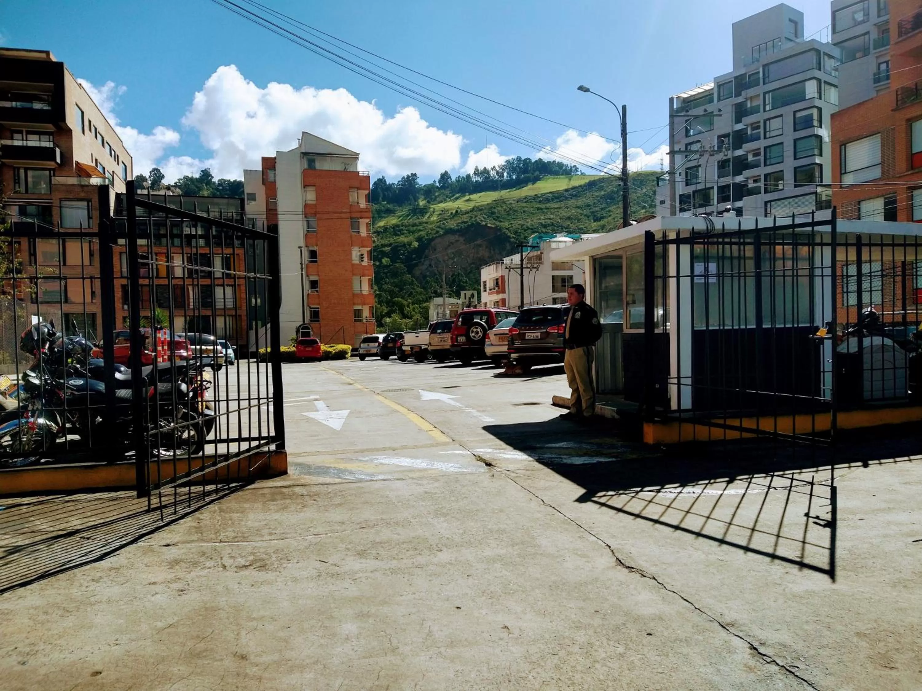 Parking in Hotel Morasurco