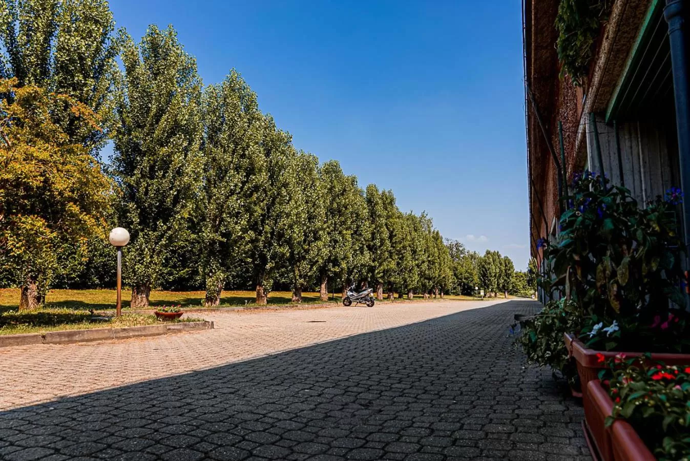 Parking in Business Hotel