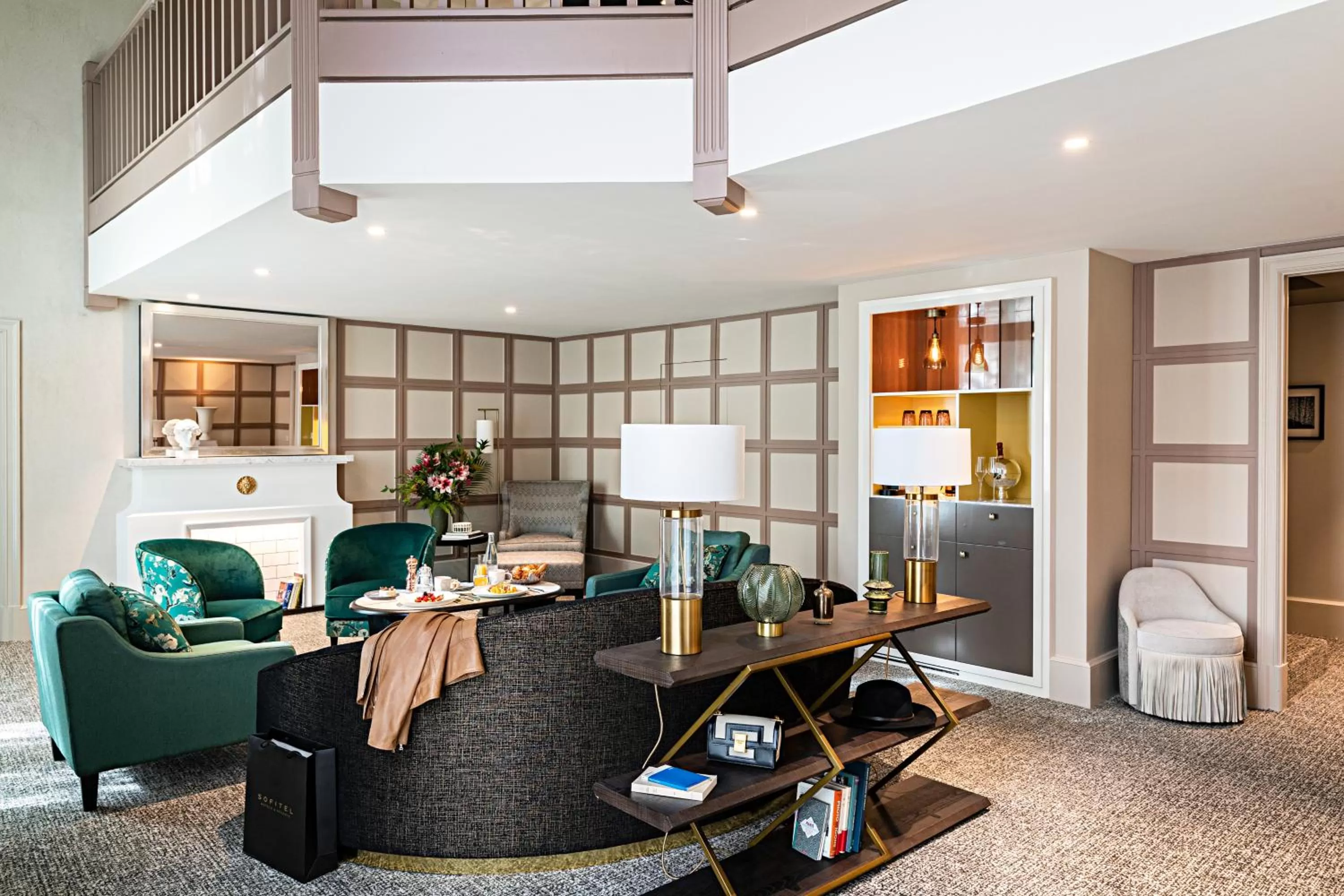 Living room in Sofitel Le Scribe Paris Opera