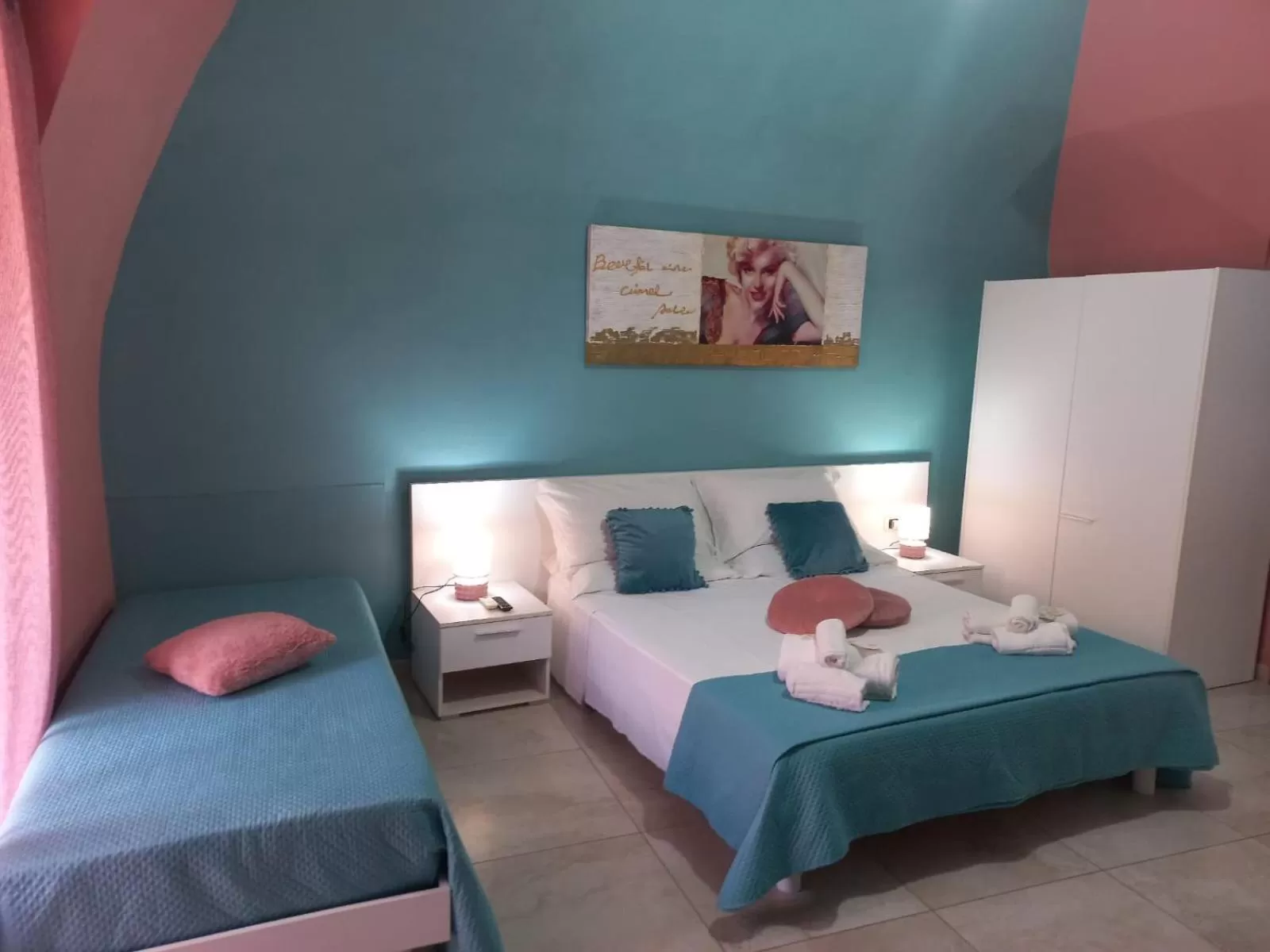 Bed in B&B Athena Comfort "Centro Città"