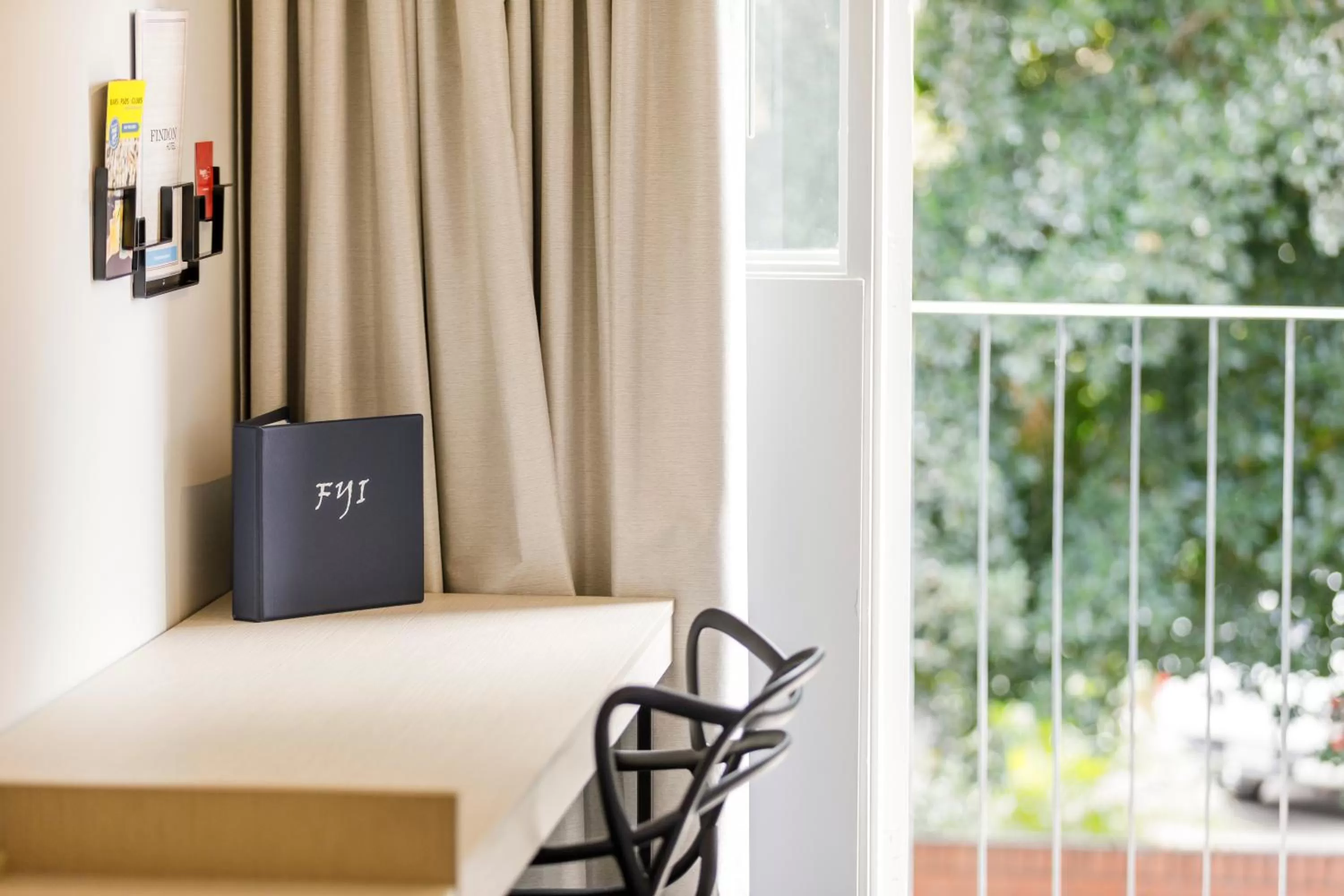 Decorative detail in Nightcap at Findon Hotel