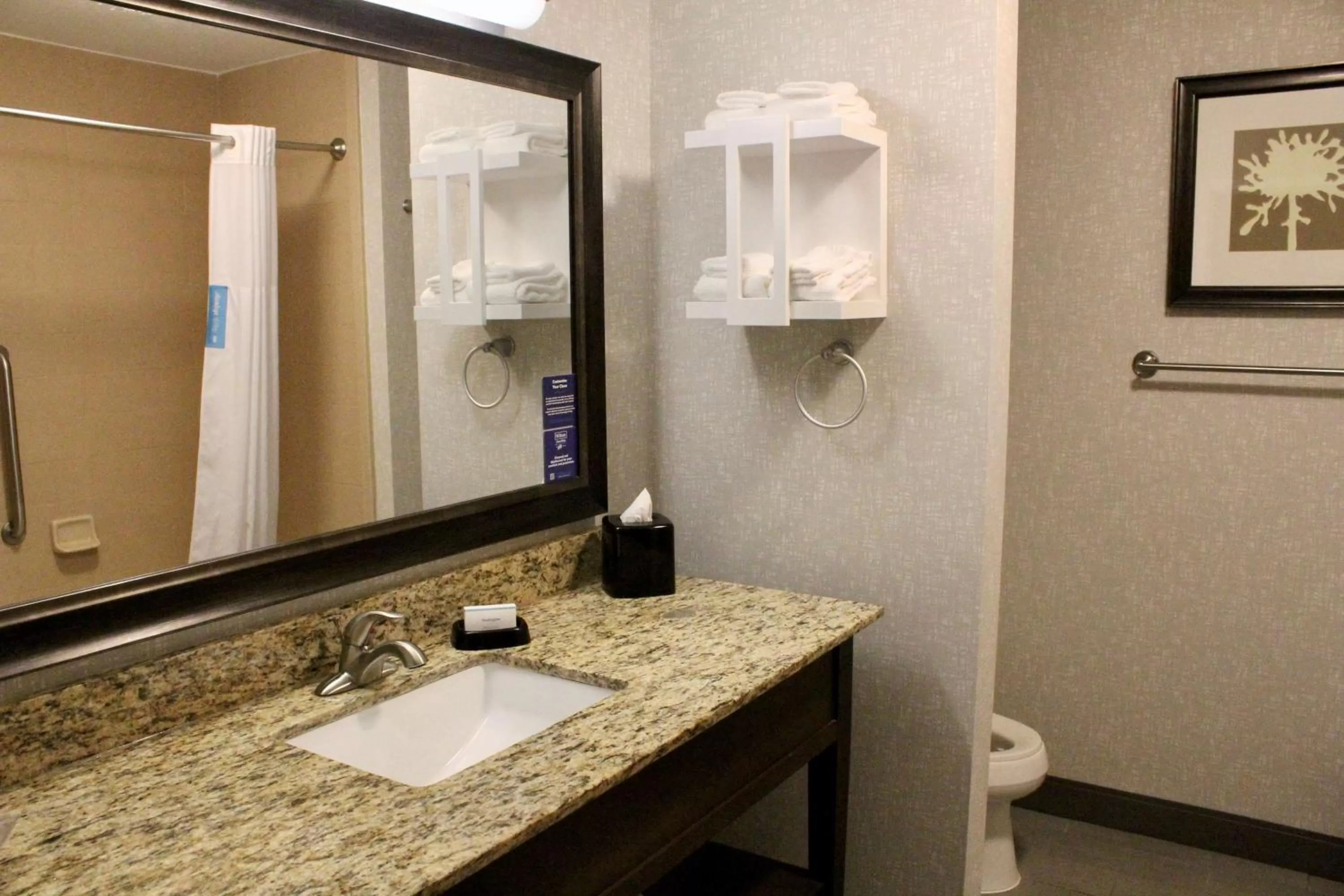 Bathroom in Hampton Inn Indianapolis NW/Zionsville