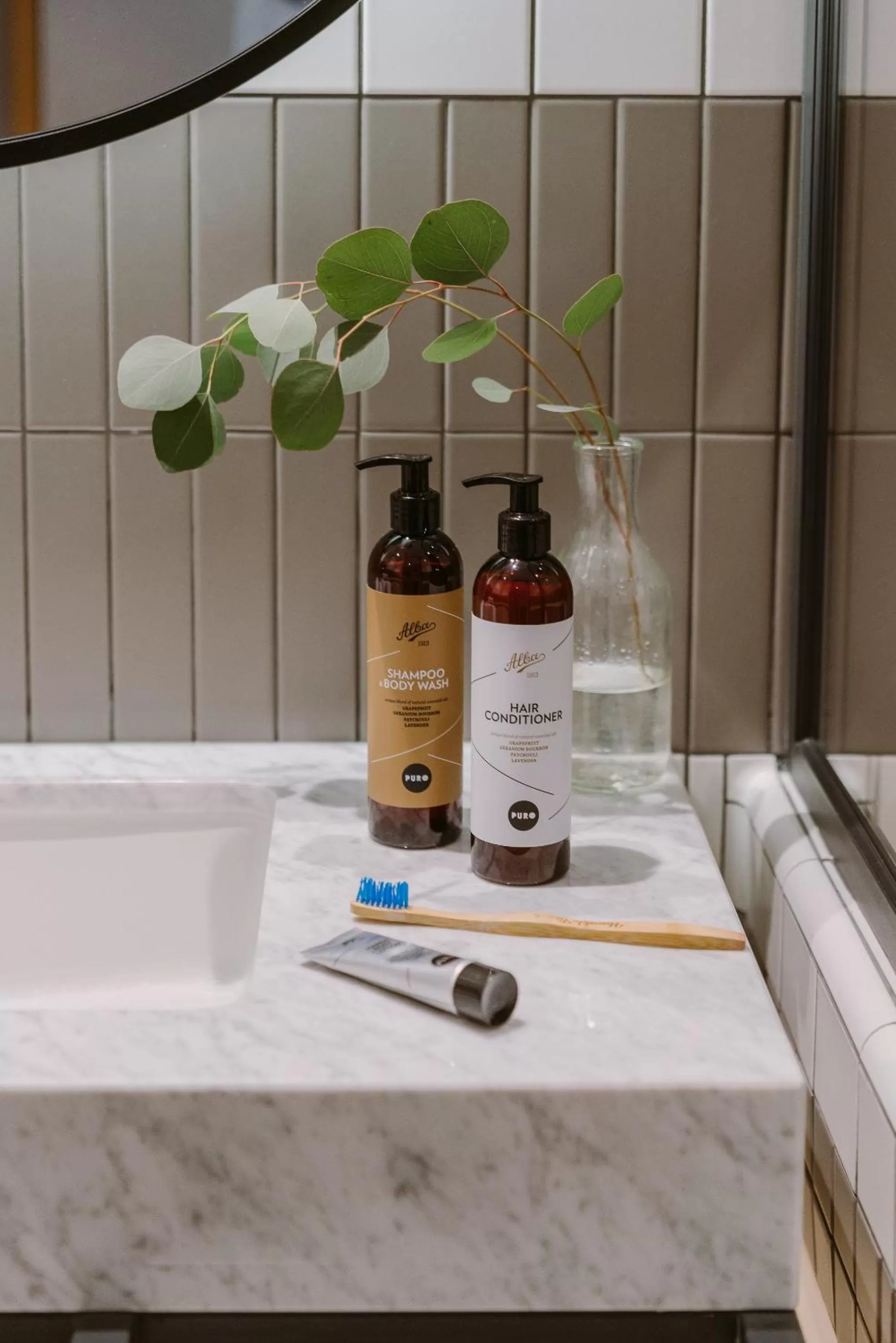 Bathroom in PURO Warszawa Centrum