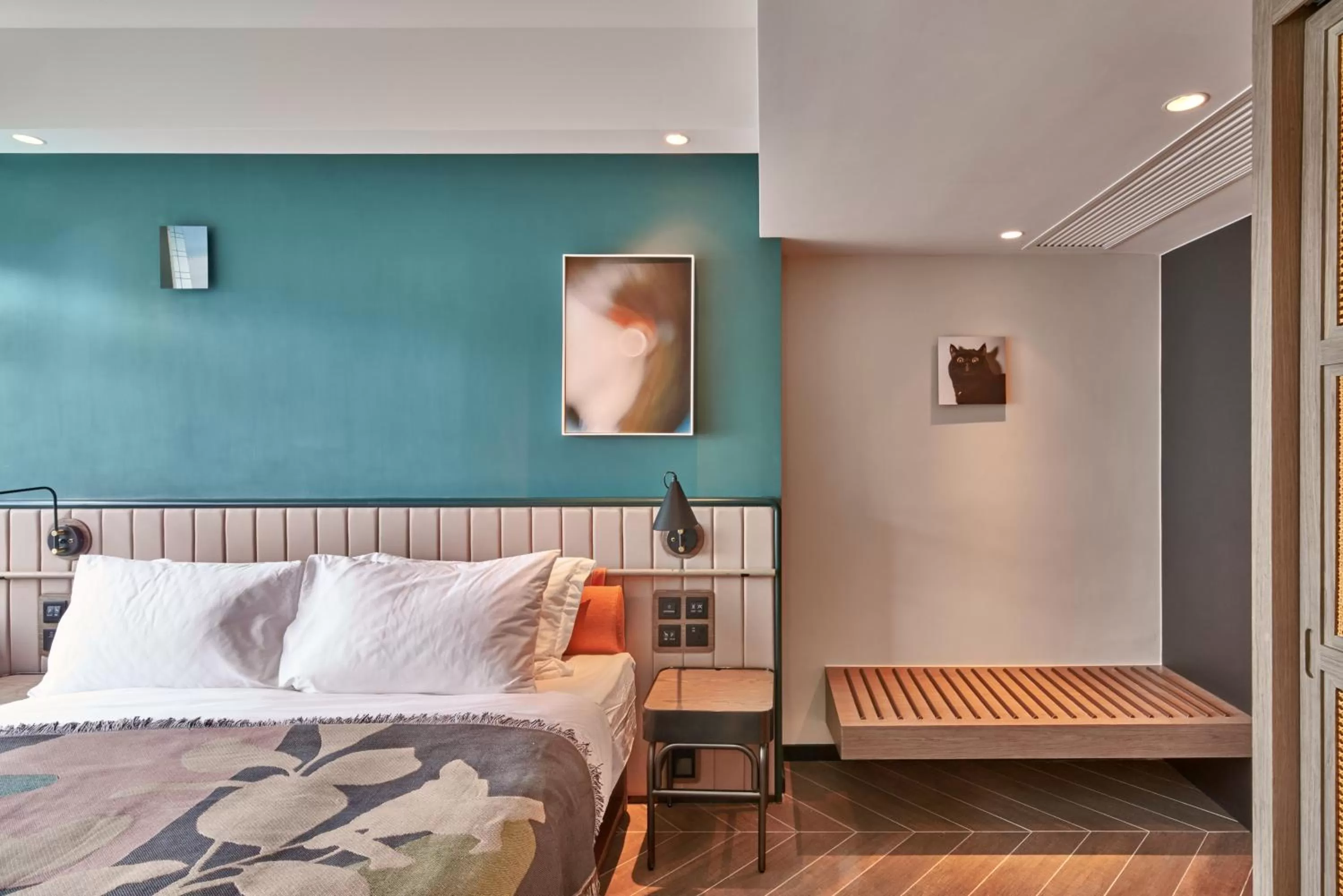 Living room, Bed in the Arca