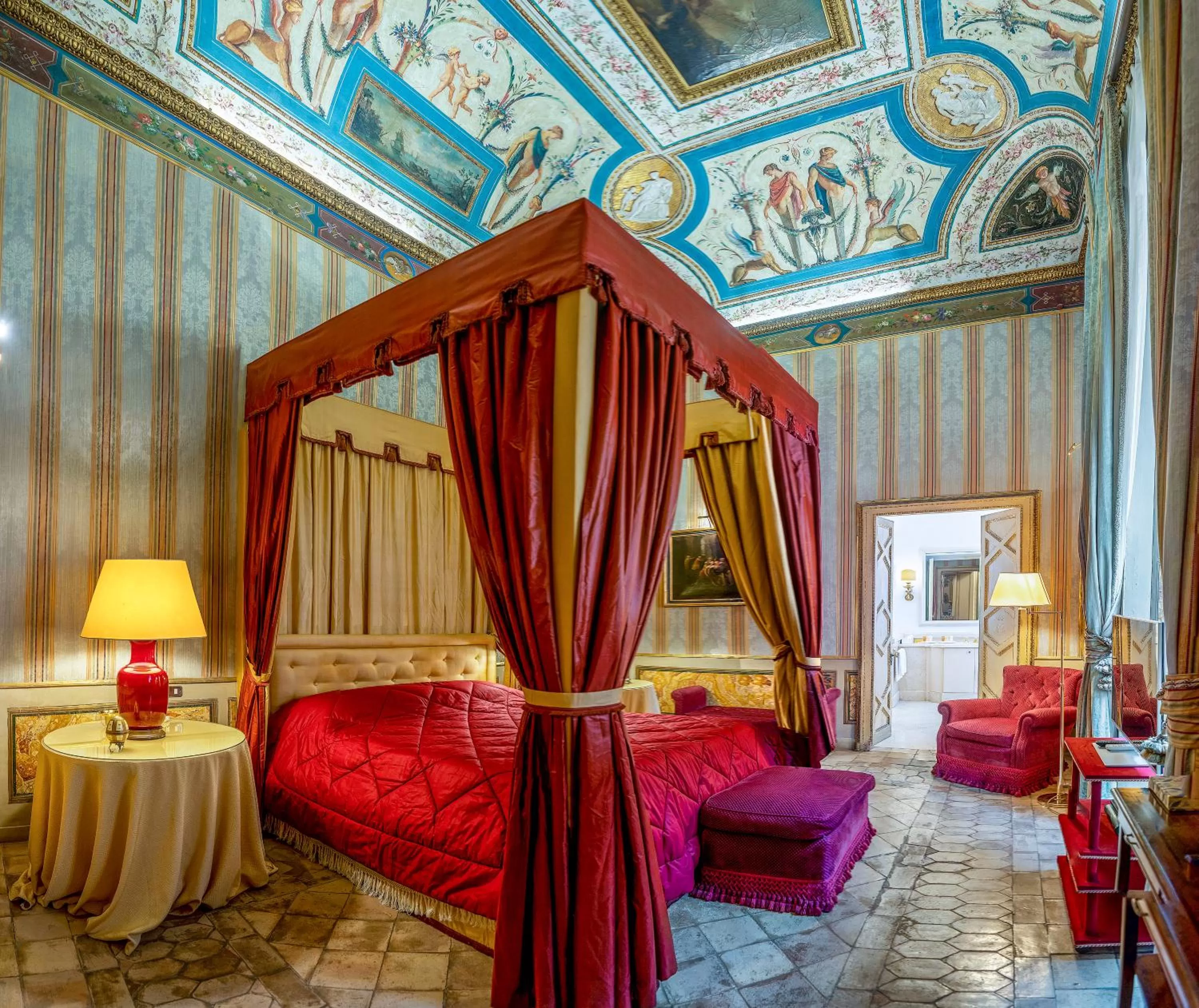 Bed in Residenza Ruspoli Bonaparte