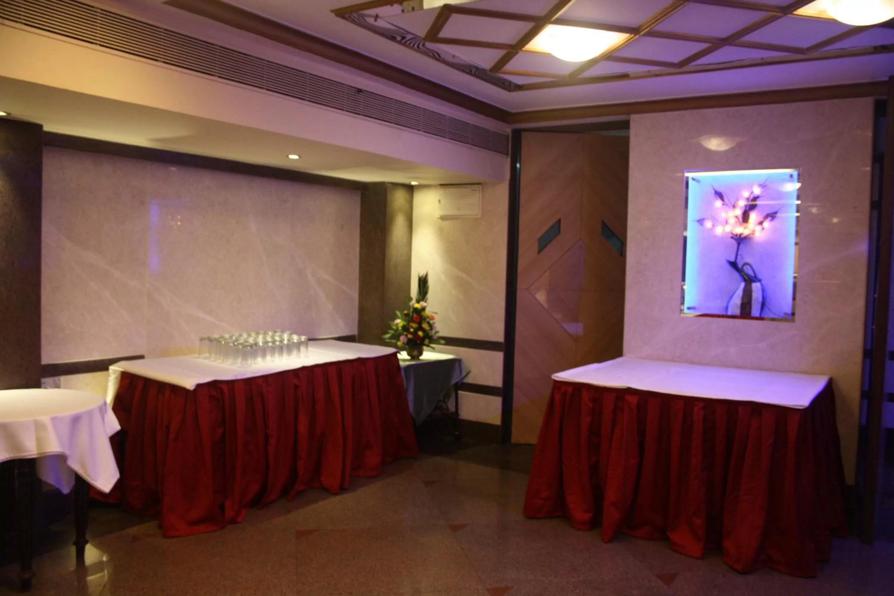 Decorative detail, Bed in Hotel Karl Residency