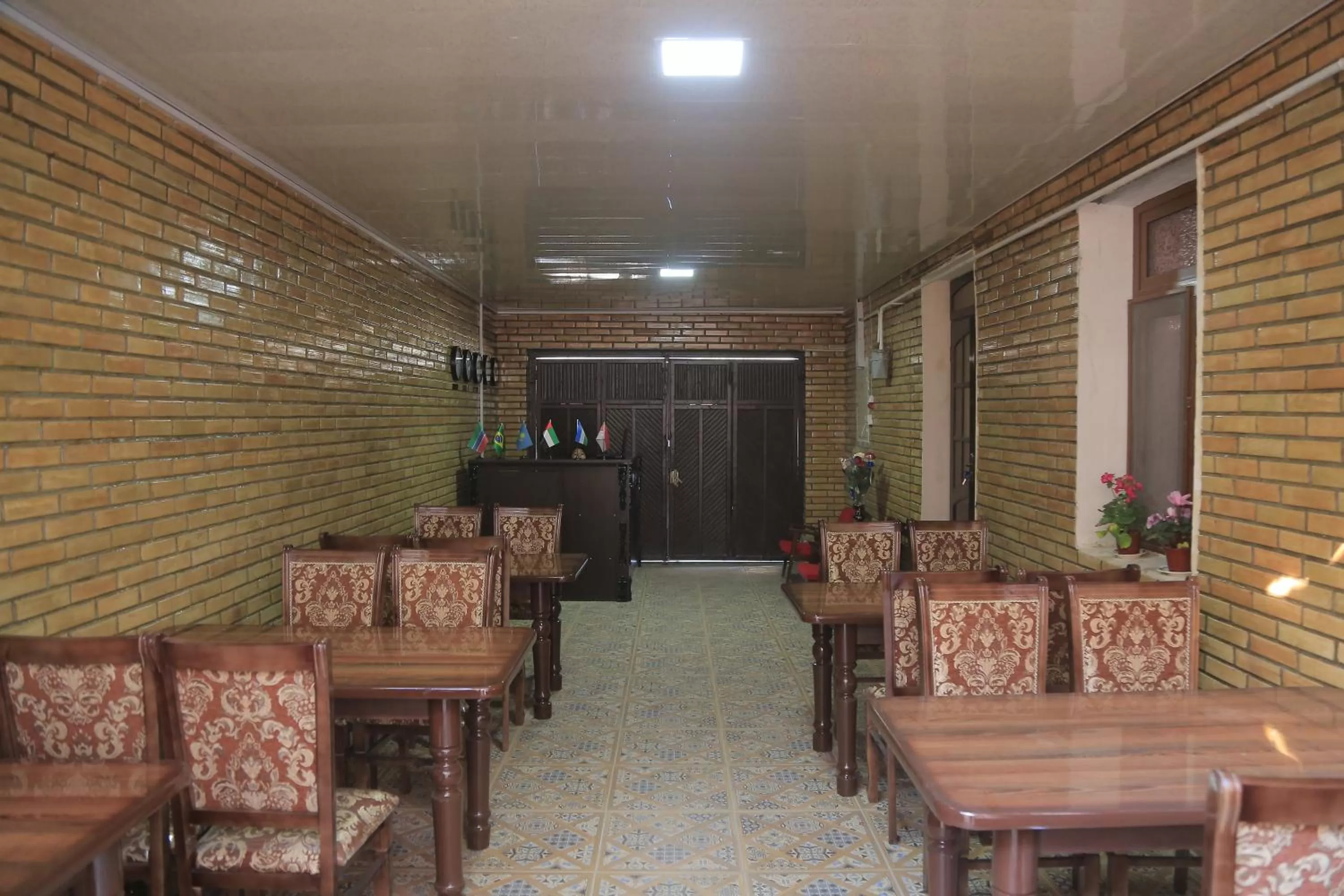 Seating area in Alliance hotel bukhara