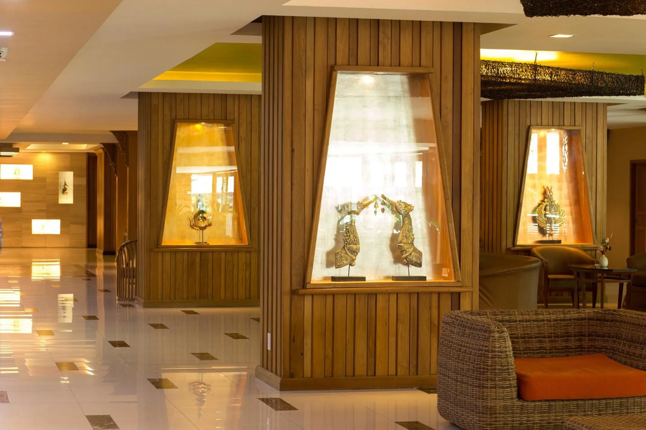 Lobby or reception in Khum Phucome Hotel -SHA Extra Plus