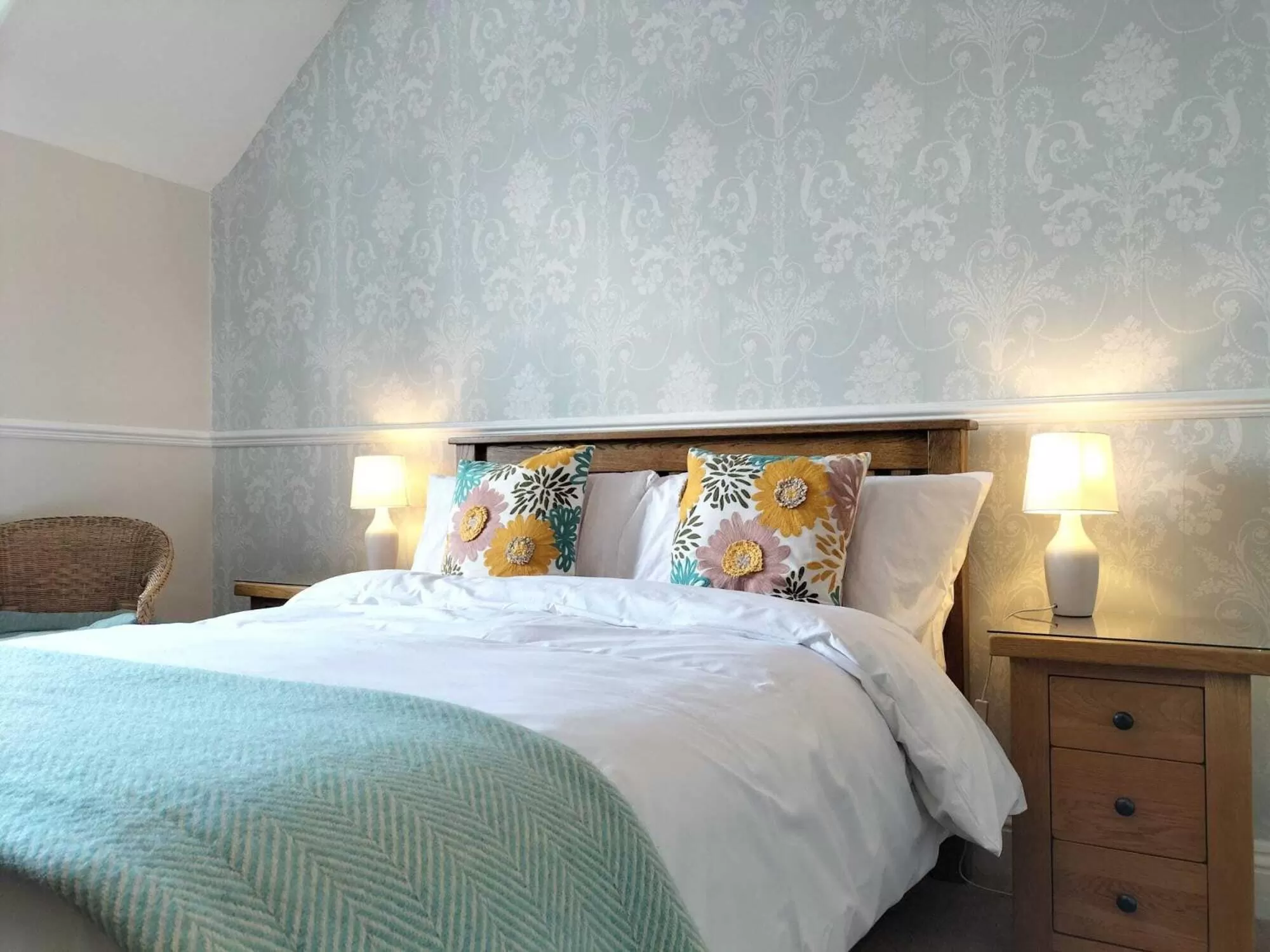 Bedroom, Bed in Clarence House