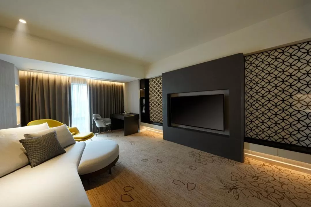 Living room in Evergreen Plaza Hotel - Tainan