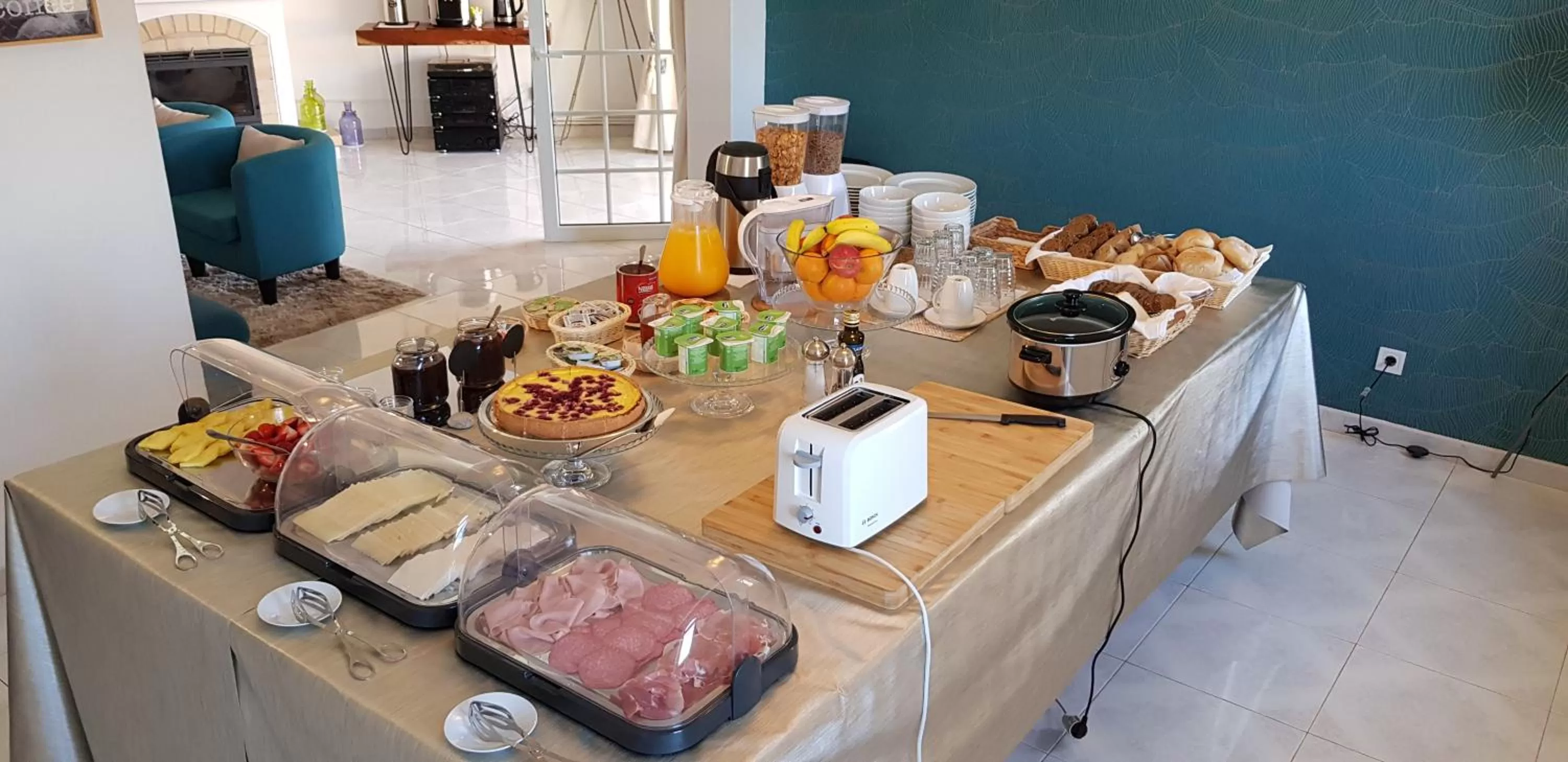 Continental breakfast in Quinta Nova Relax & Spa - Vale del Rey