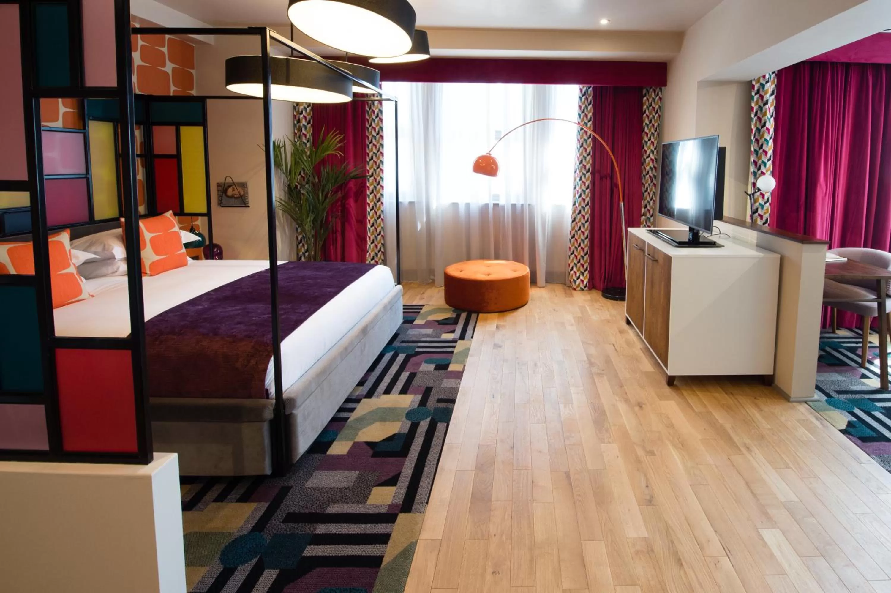 Bedroom, Bed in Malmaison Manchester