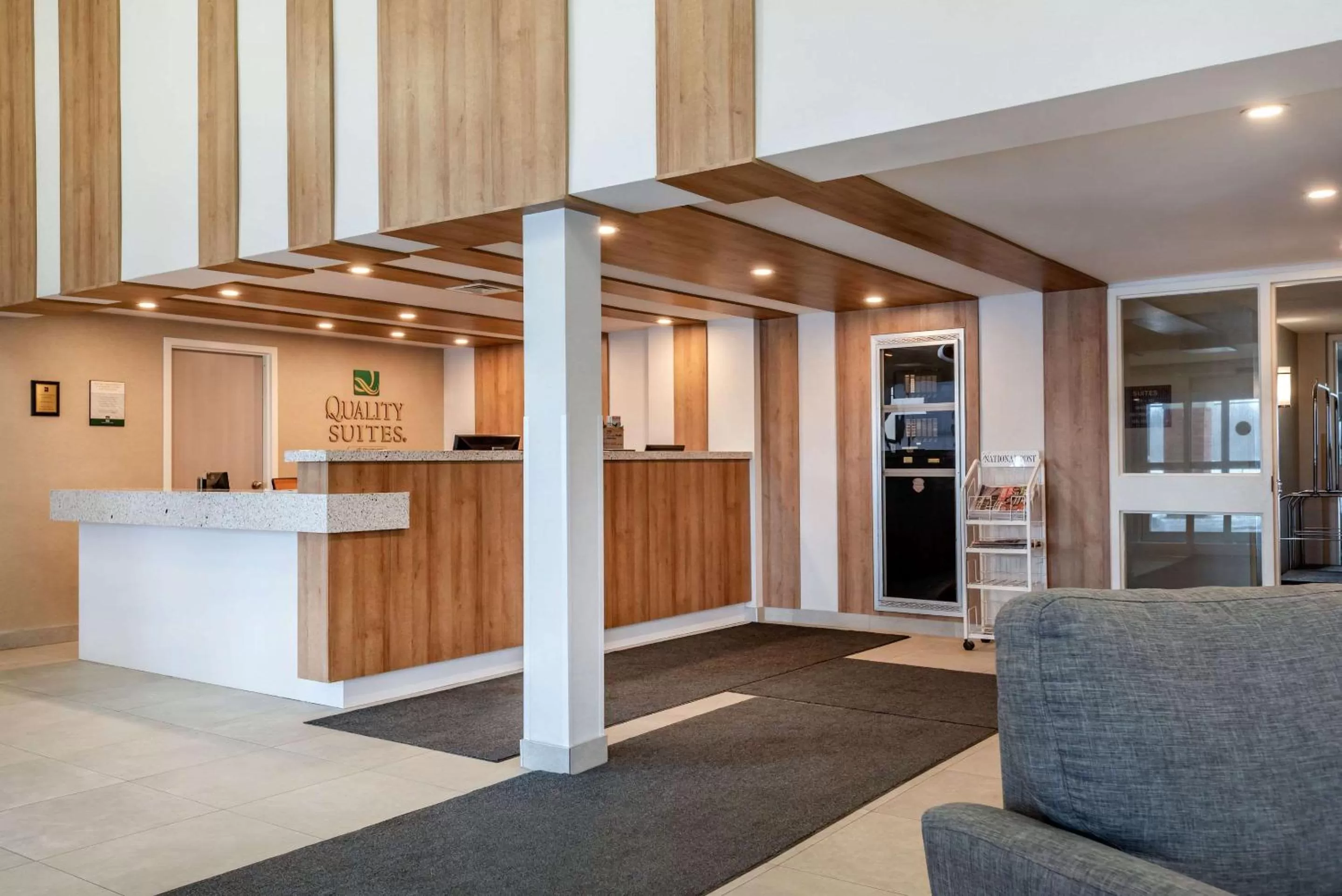 Lobby or reception in Quality Suites