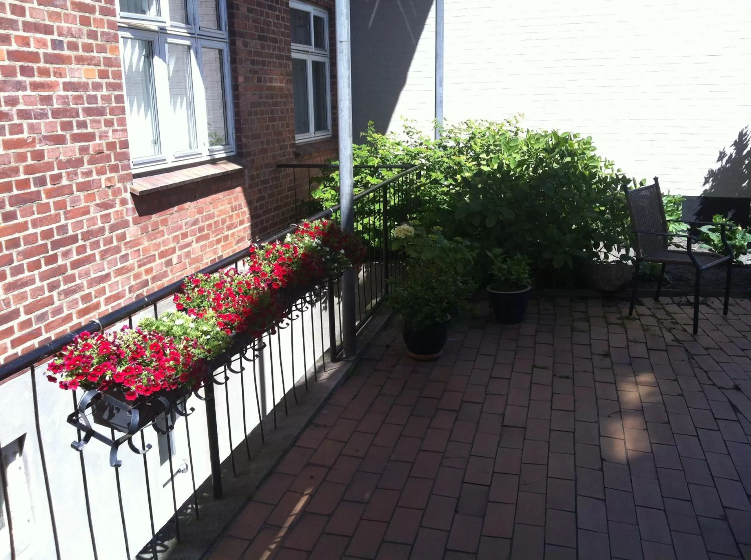 Balcony/Terrace in Det Lille Hotel