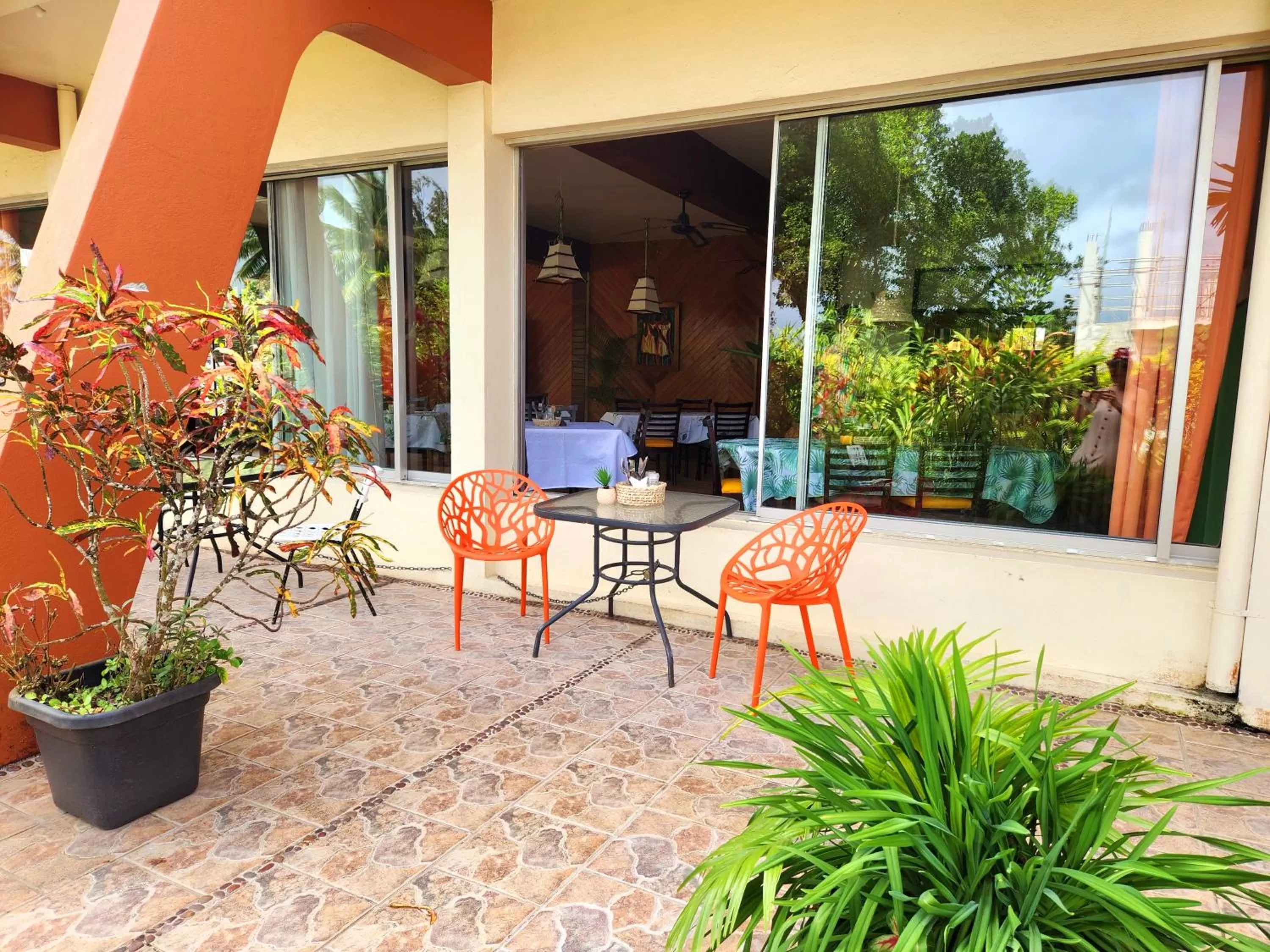 Restaurant/places to eat in Hotel Santo Vanuatu