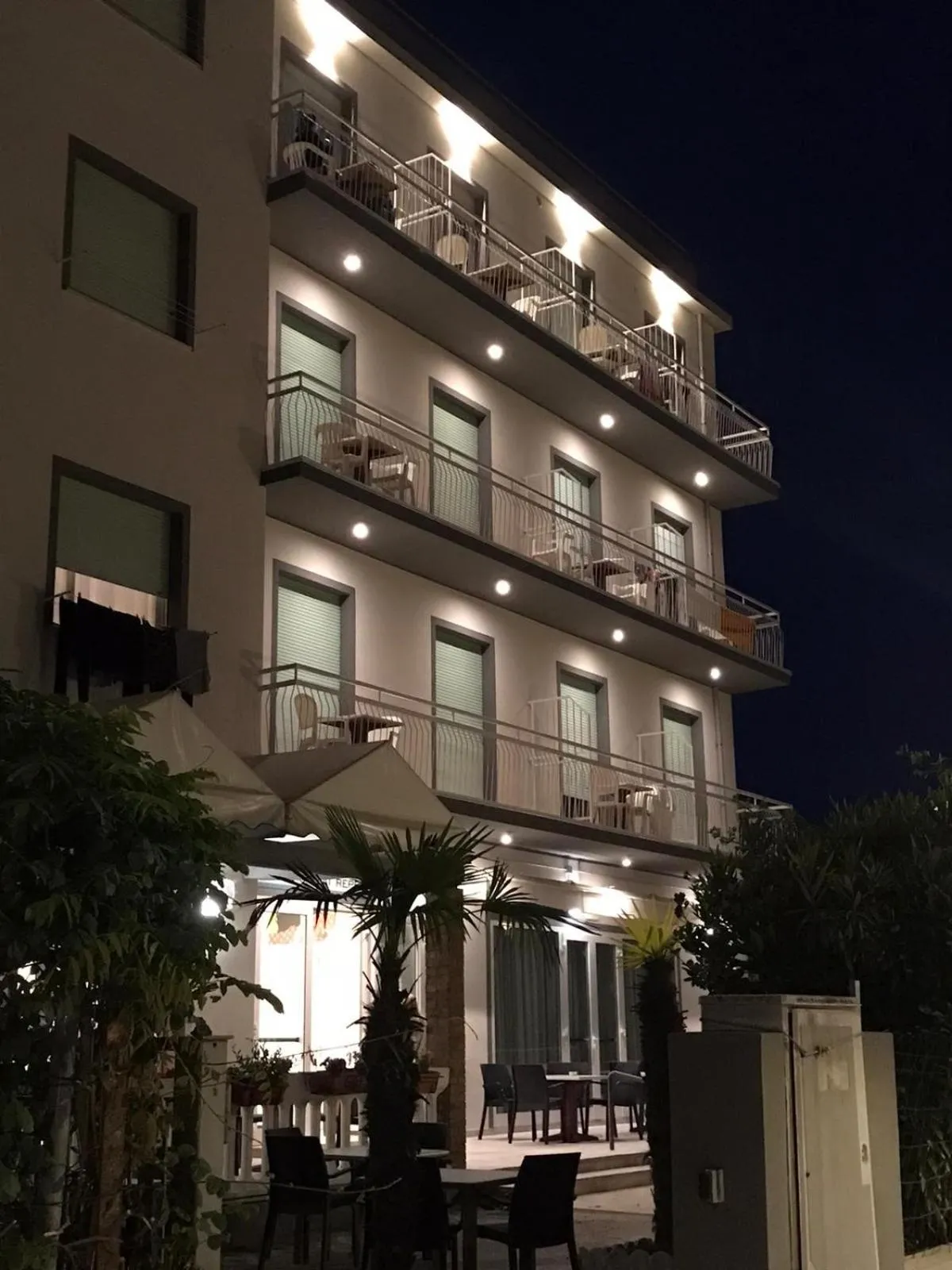 Property building in Hotel Laika