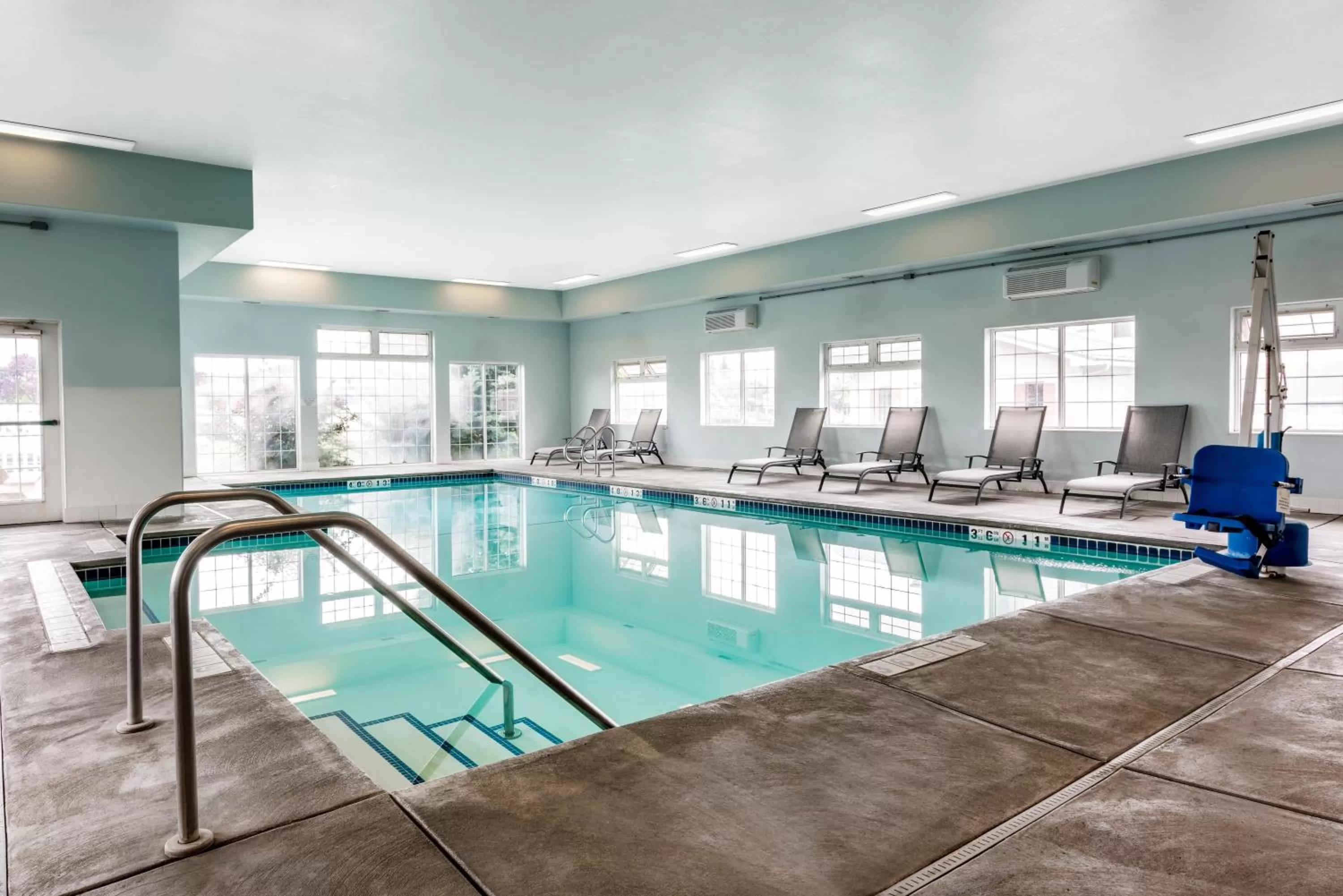 Swimming pool in Super 8 by Wyndham Spokane Valley