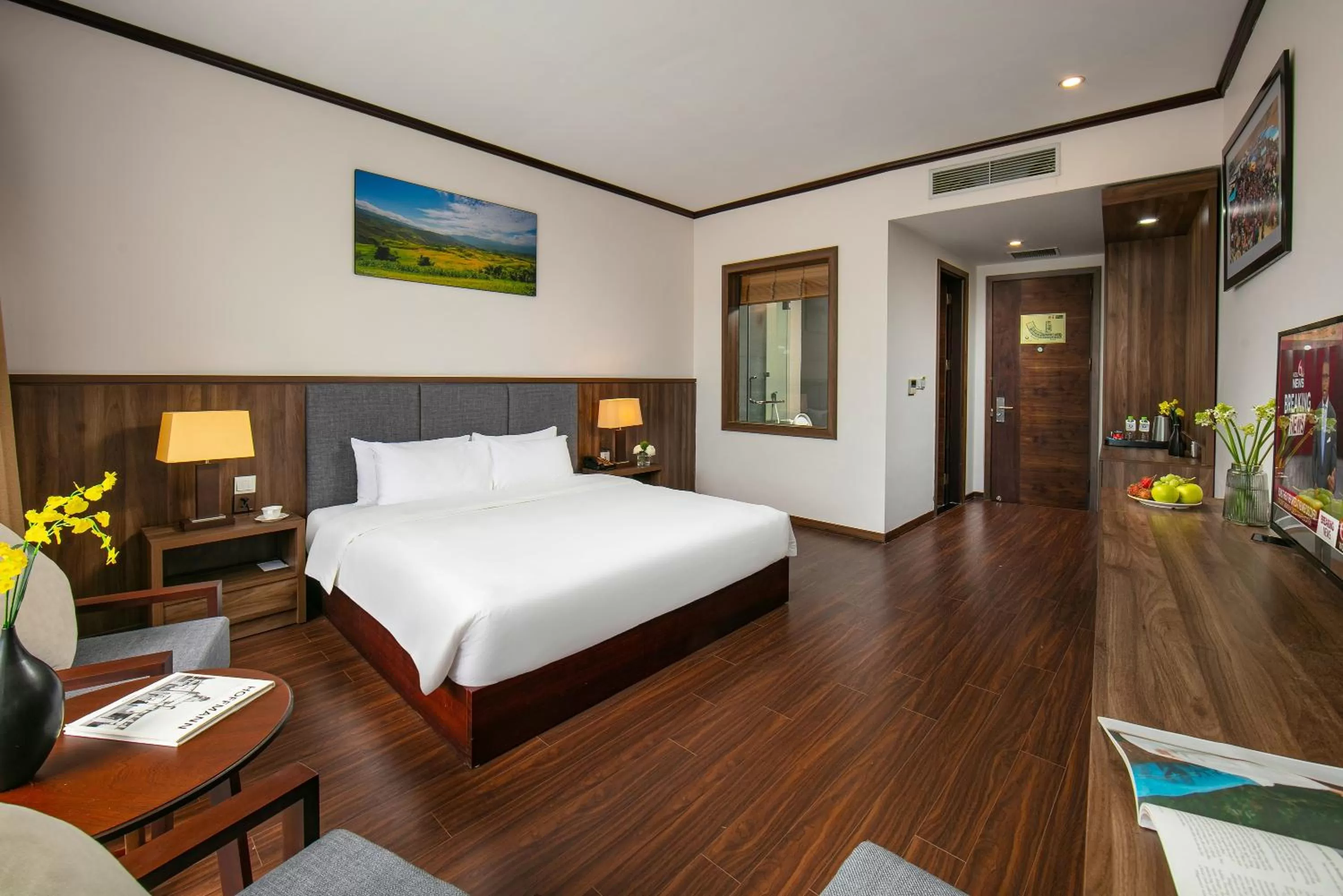 Bedroom, Bed in Lao Cai Star Hotel