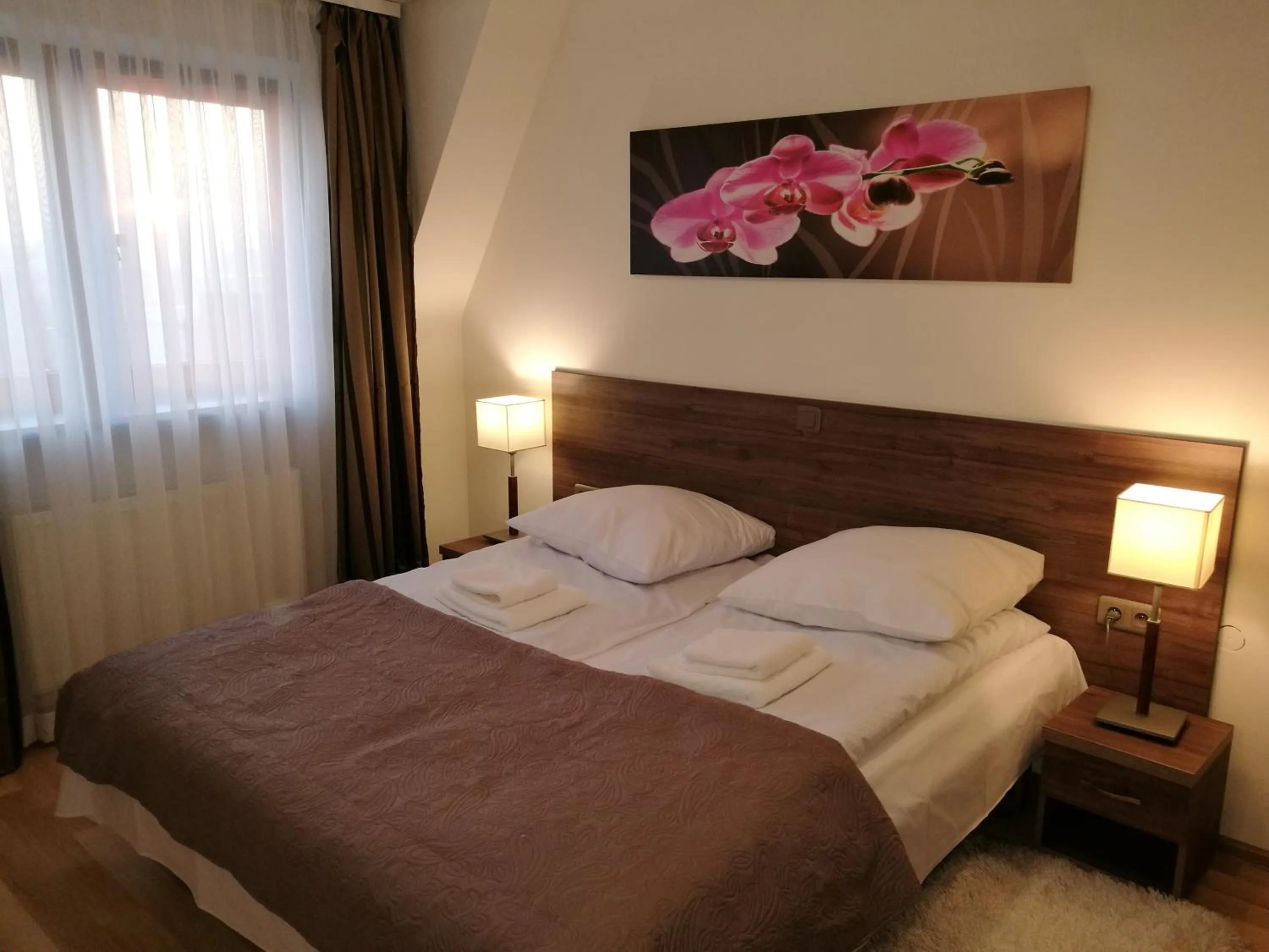 Bed in Hotel Zakliki