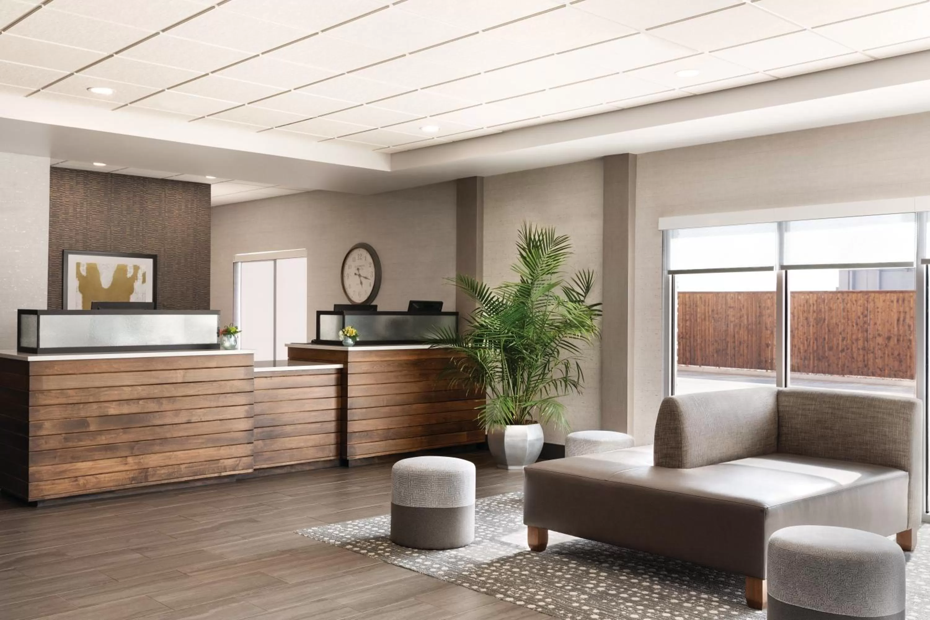 Lobby or reception in Radisson Hotel Oklahoma City Airport