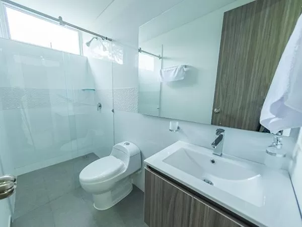 Bathroom in Solev Hotel