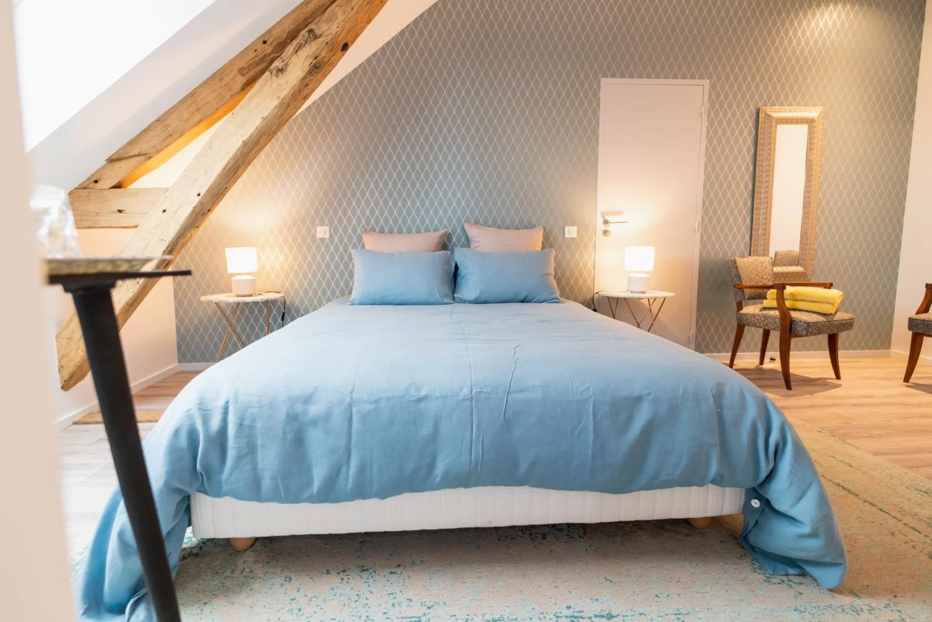 Bed in La Poignardière