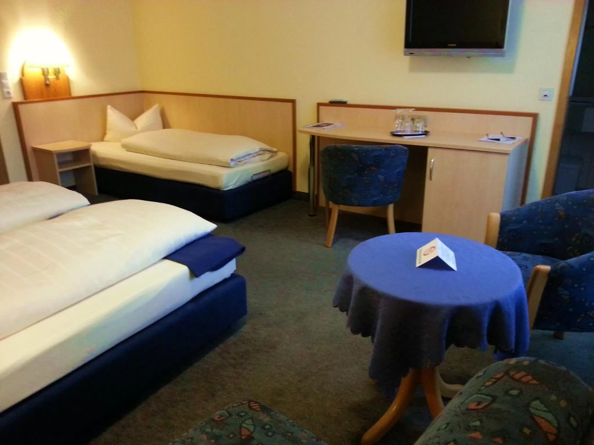 Photo of the whole room, Bed in City Partner Hotel Strauss