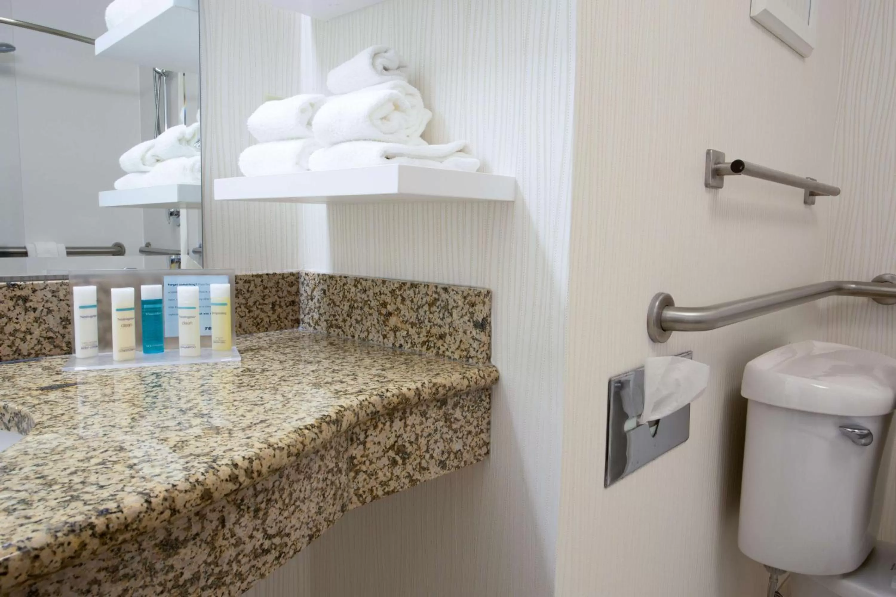 Bathroom in Spark by Hilton St Louis Southwest