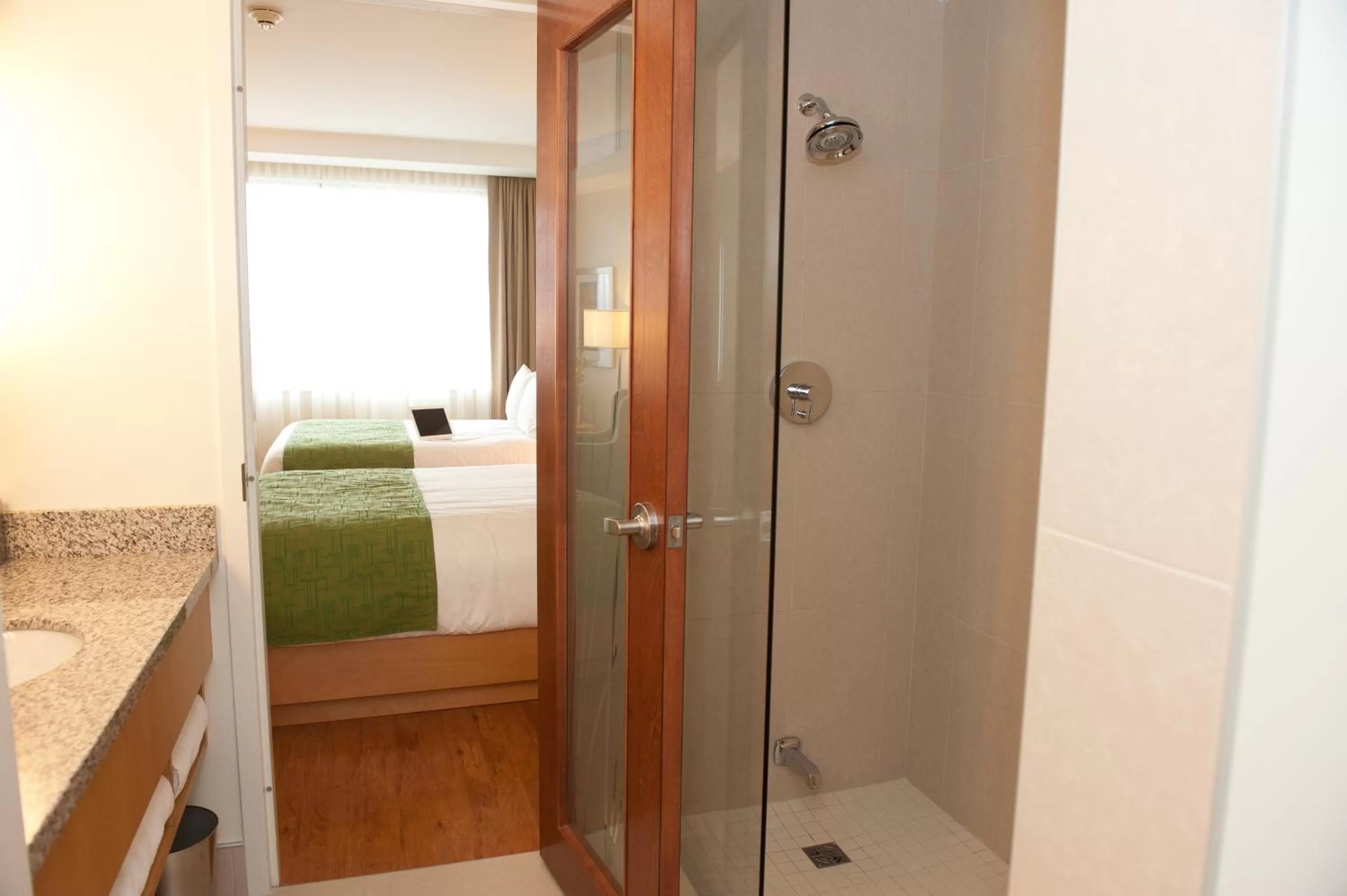 Bathroom, Bed in The Holman Grand Hotel