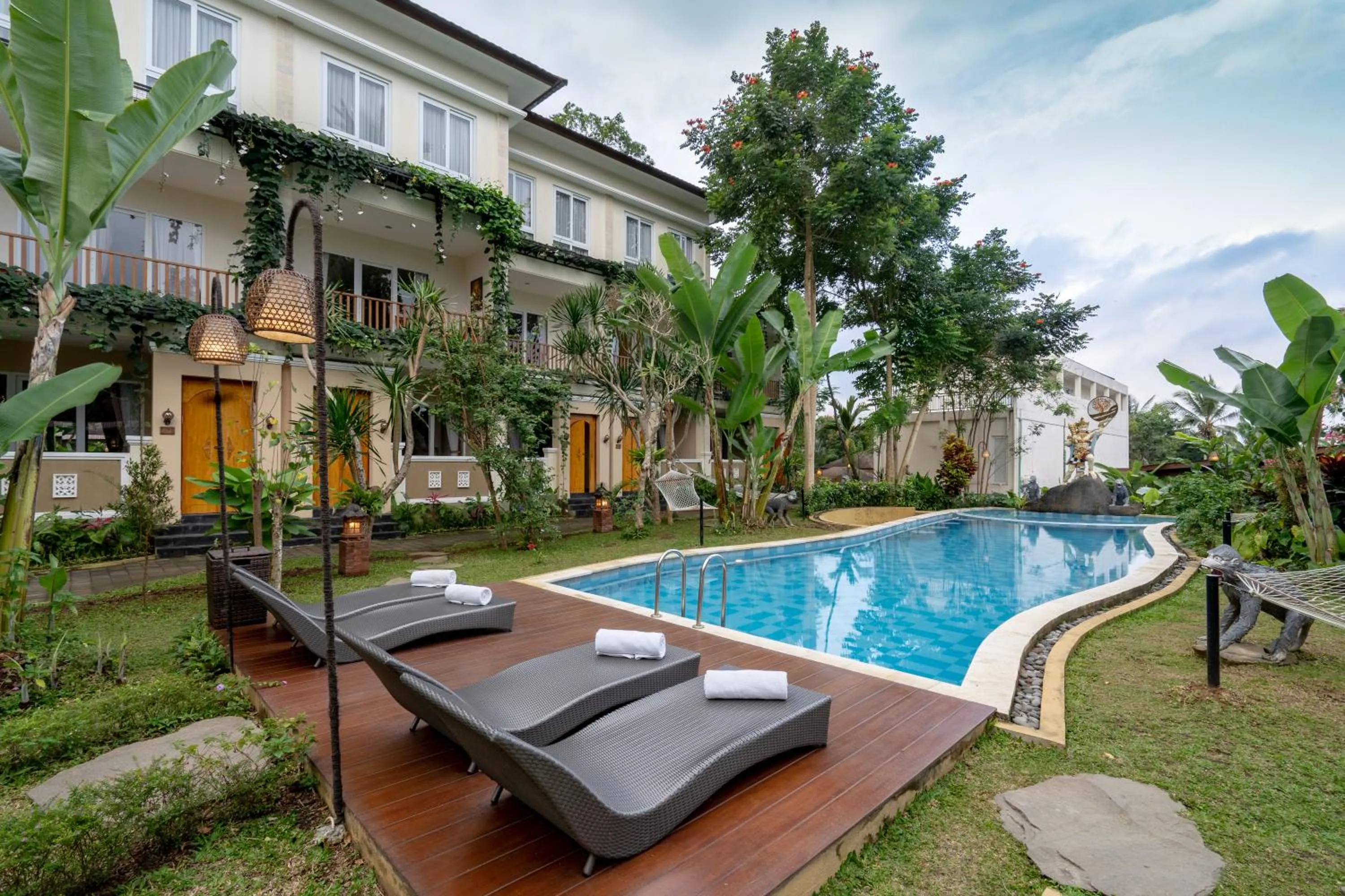 View (from property/room) in Ashoka Tree Resort at Tanggayuda