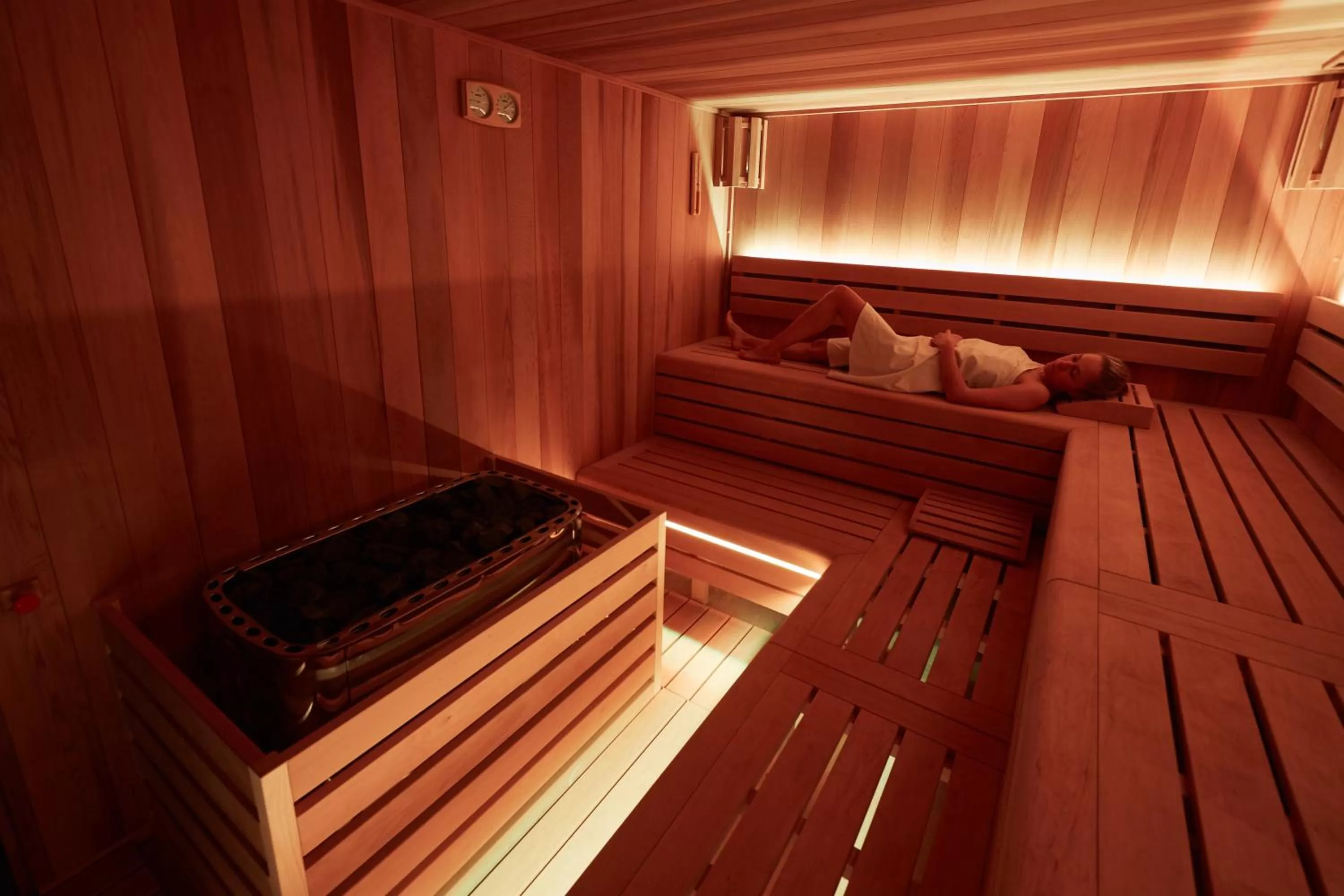 Sauna in Hotel Rehavital