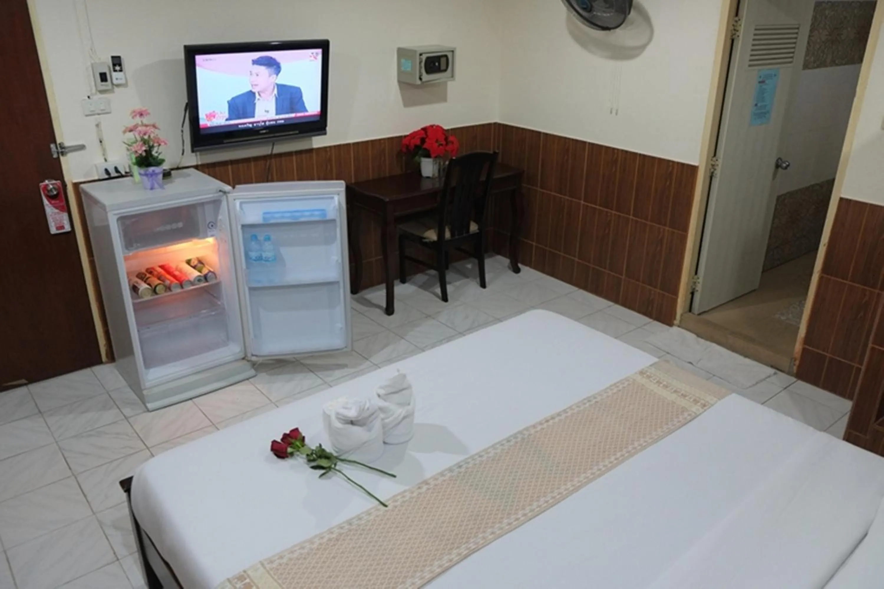 Bed in The Siam Guest House - SHA Extra Plus