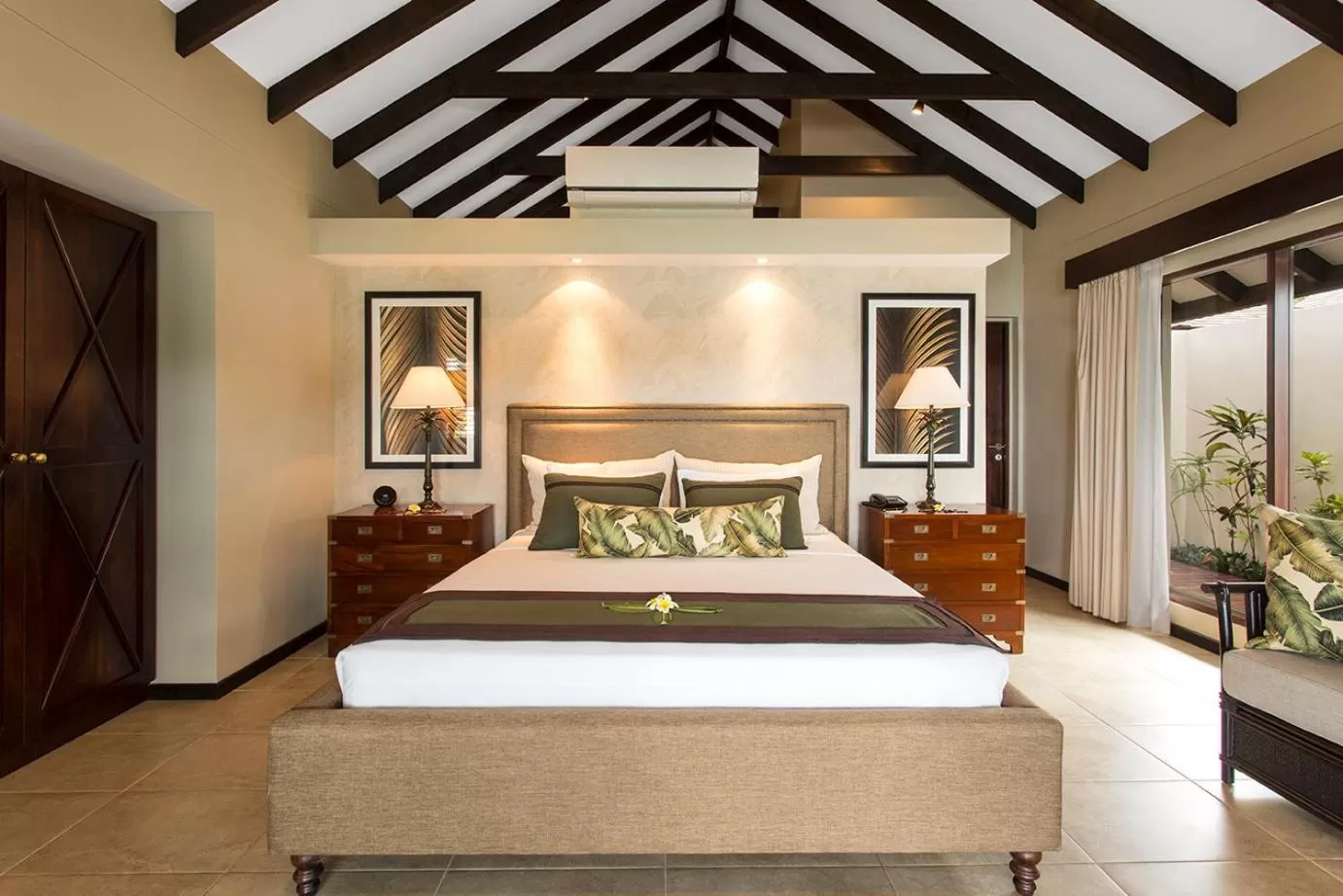 Bedroom, Bed in Warwick Le Lagon Resort & Spa, Vanuatu