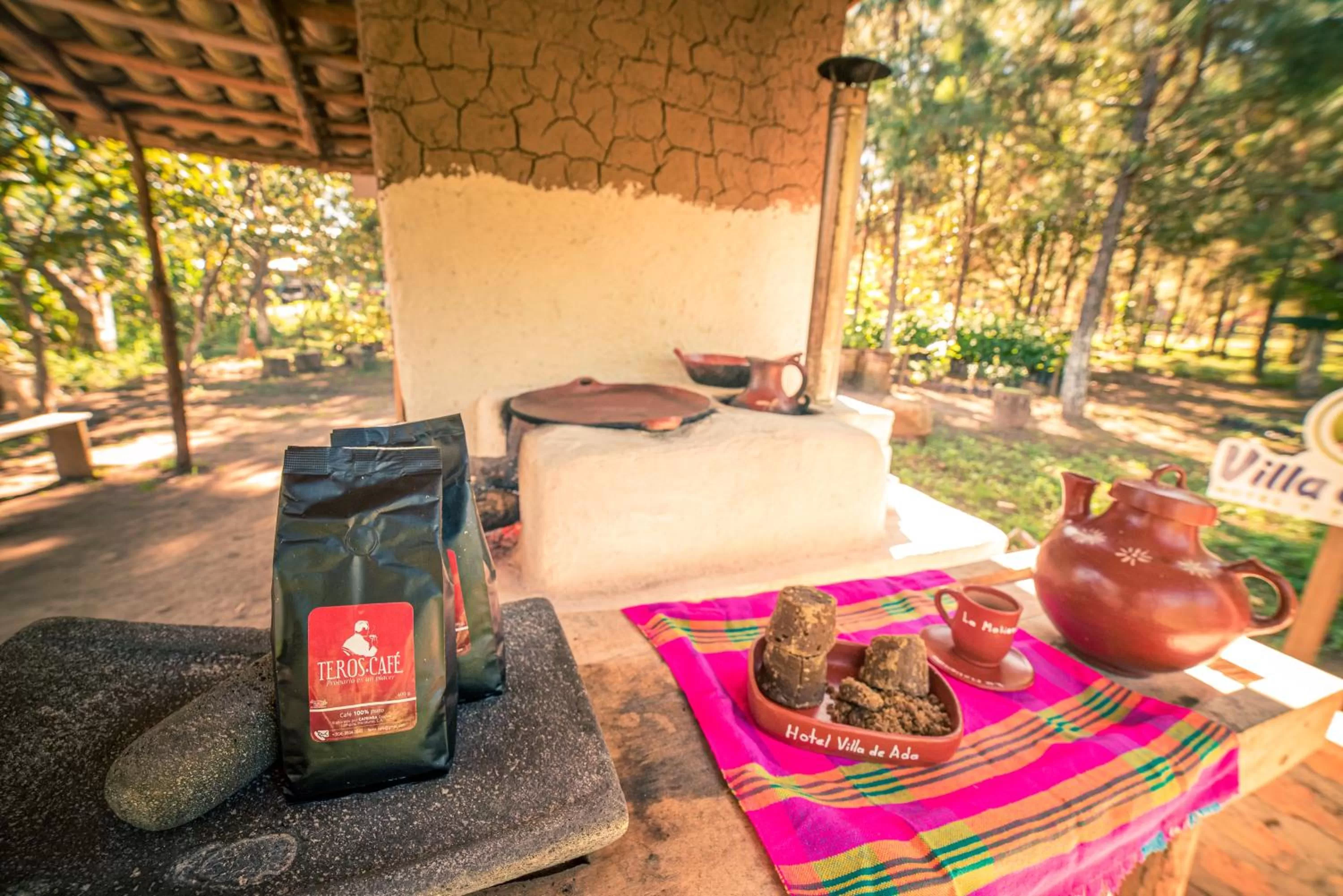 Area and facilities in Hotel de Campo Villa de Ada