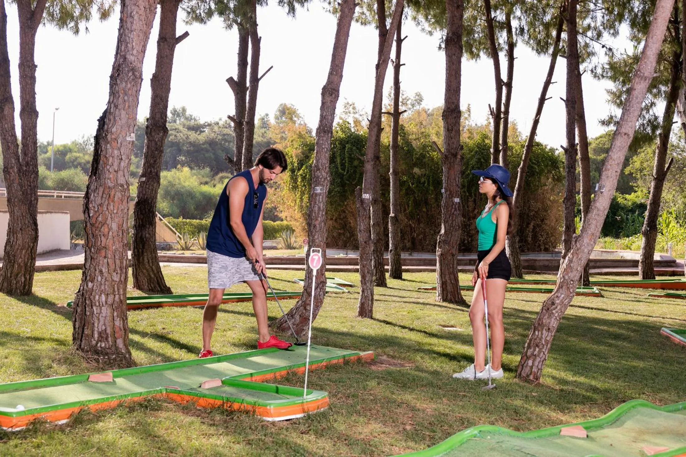 Minigolf in Seven Seas Hotel Blue - Ultra All Inclusive & Kids Concept