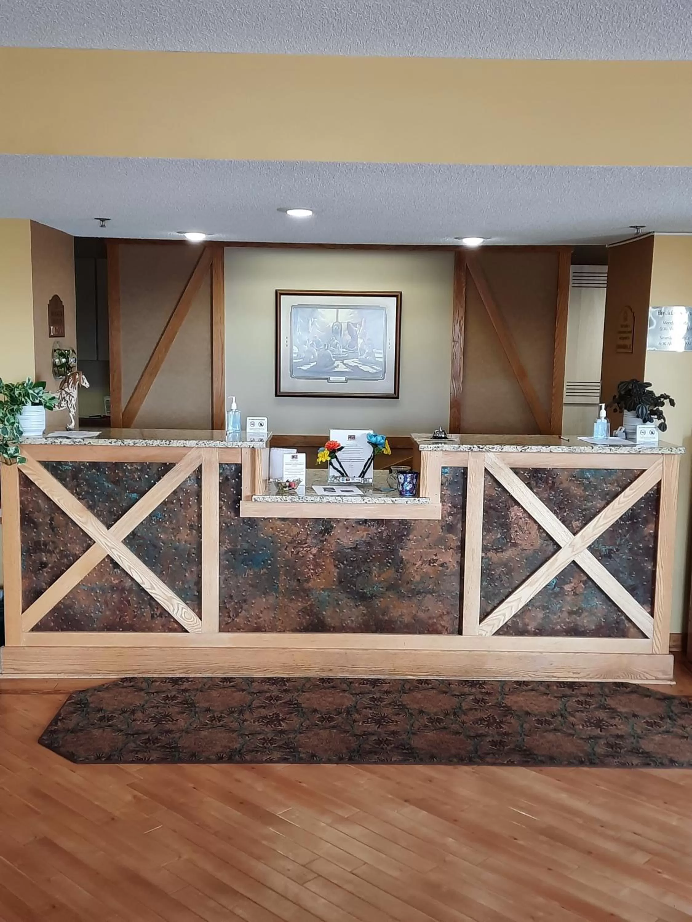 Lobby or reception in Horse Creek Inn