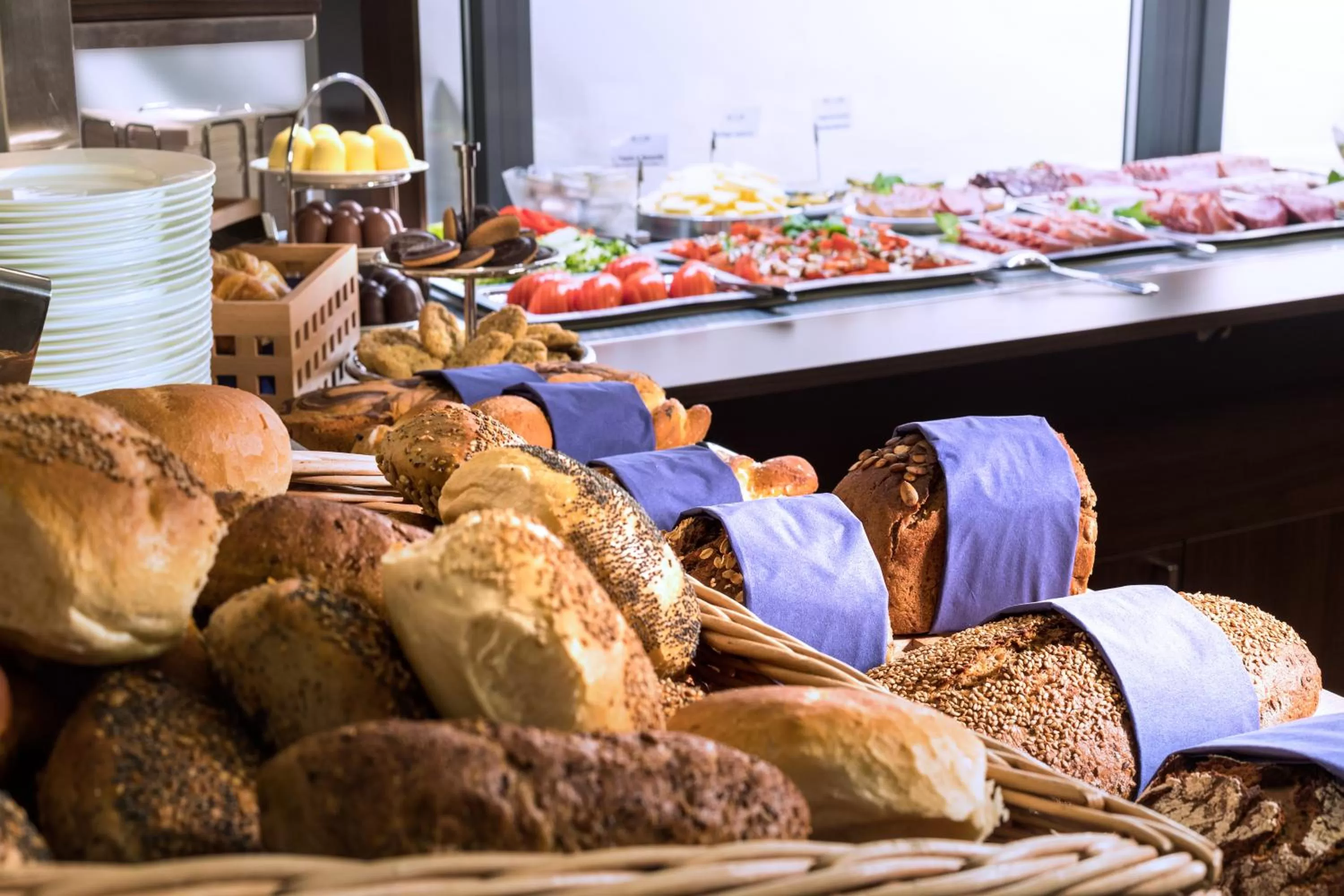 Buffet breakfast in Hotel Vis à vis