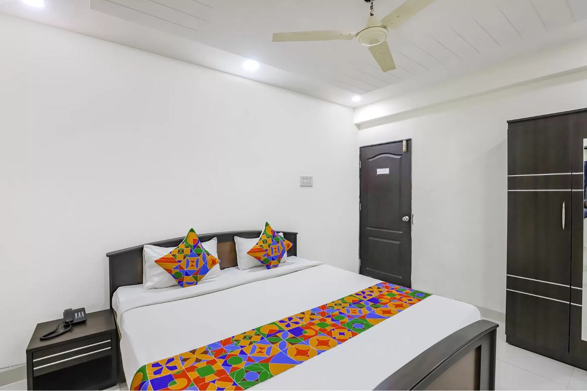 Bed in FabHotel Villa 31