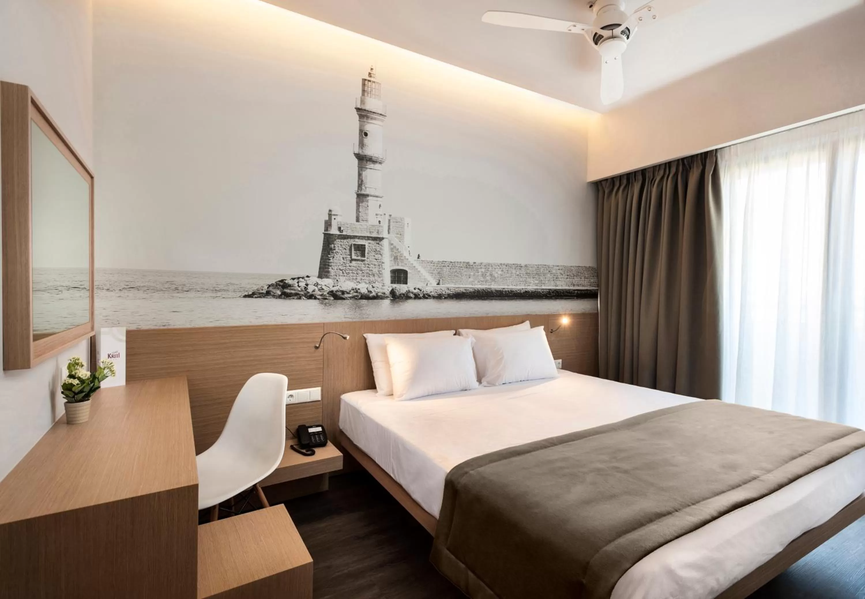 Photo of the whole room, Bed in Kriti Hotel